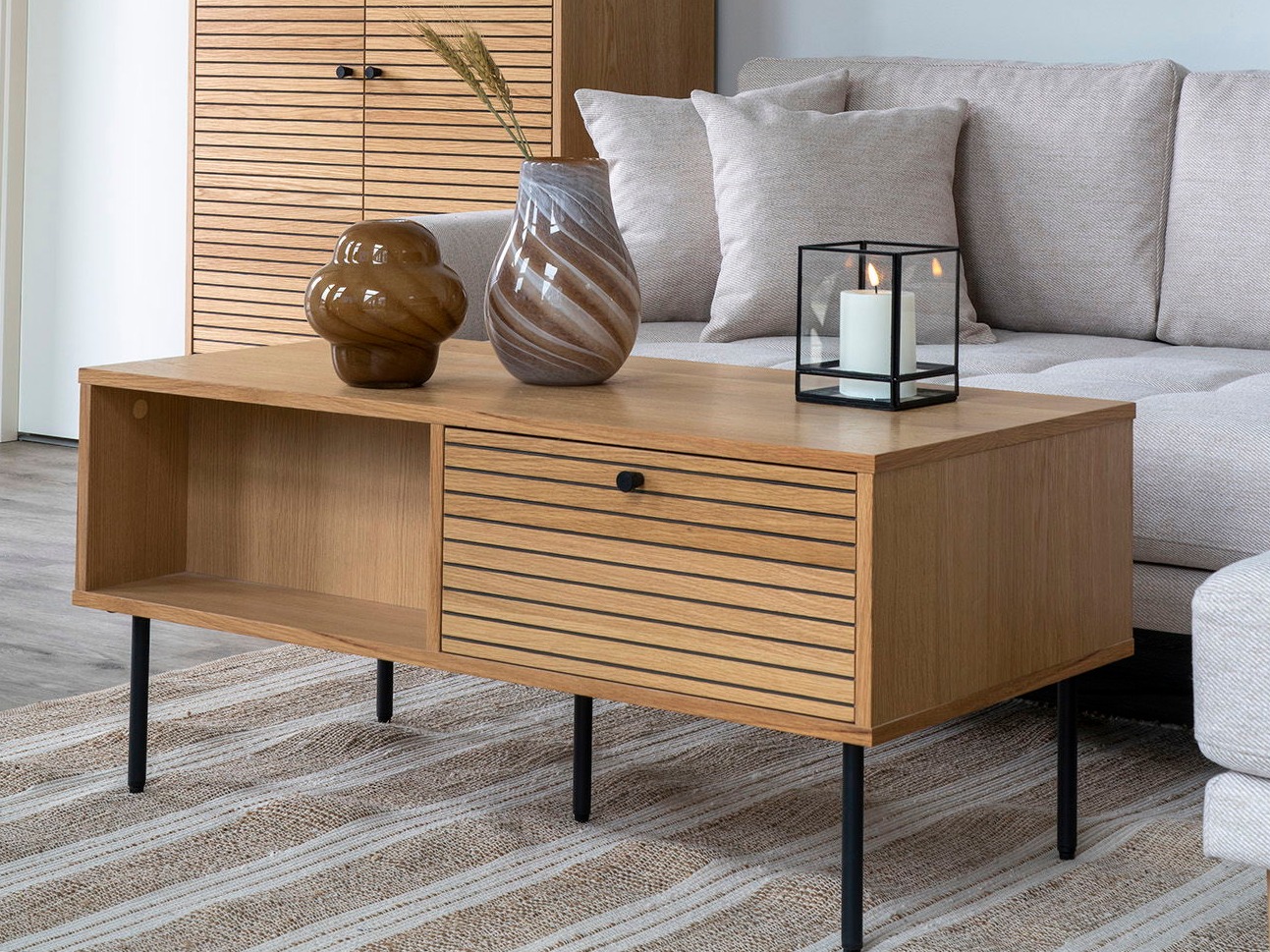 Dohányzóasztal Elbelme 107 (Tölgy)