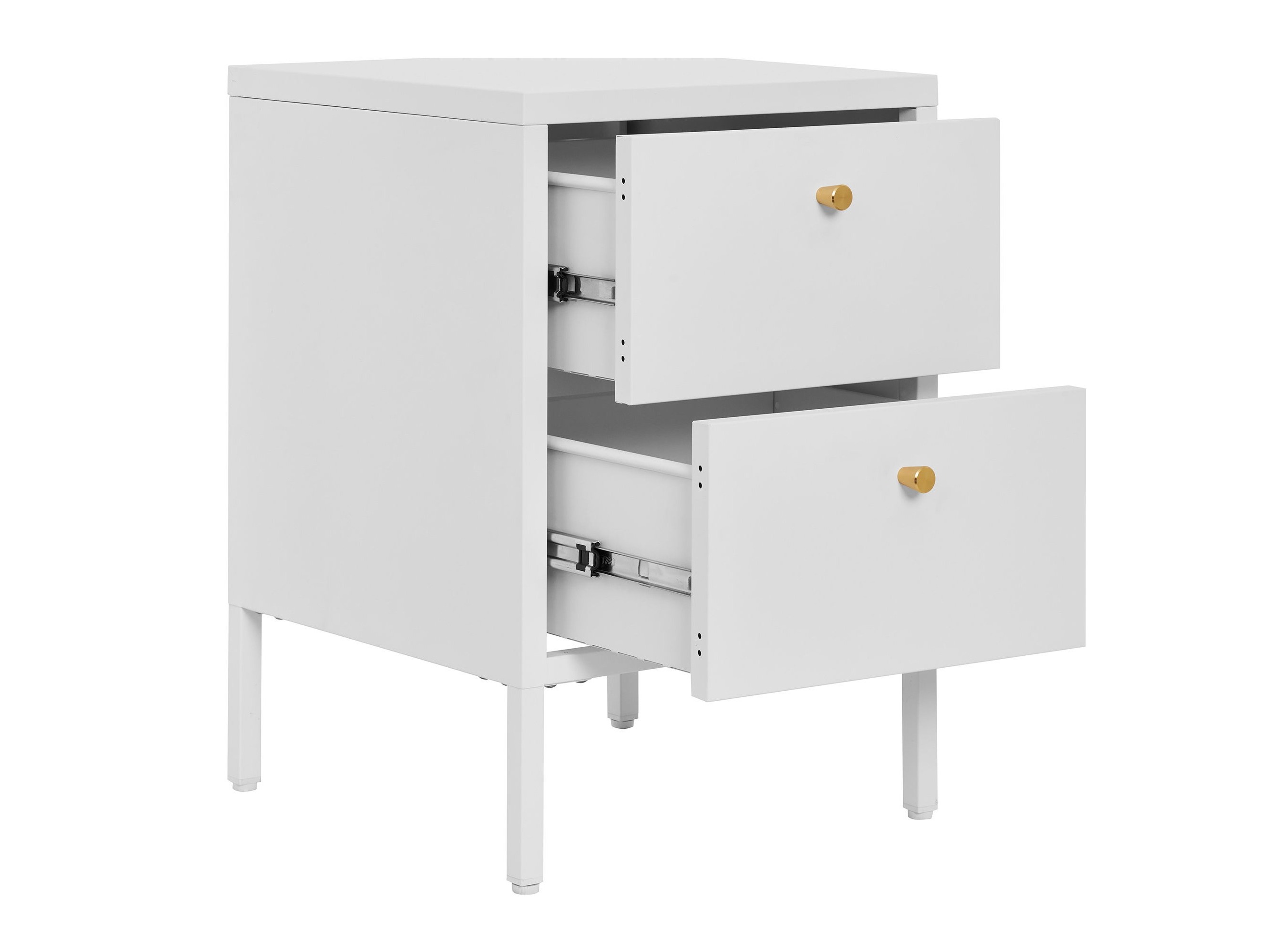 Éjjeliszekrény Lirfloi 100 (Fehér)