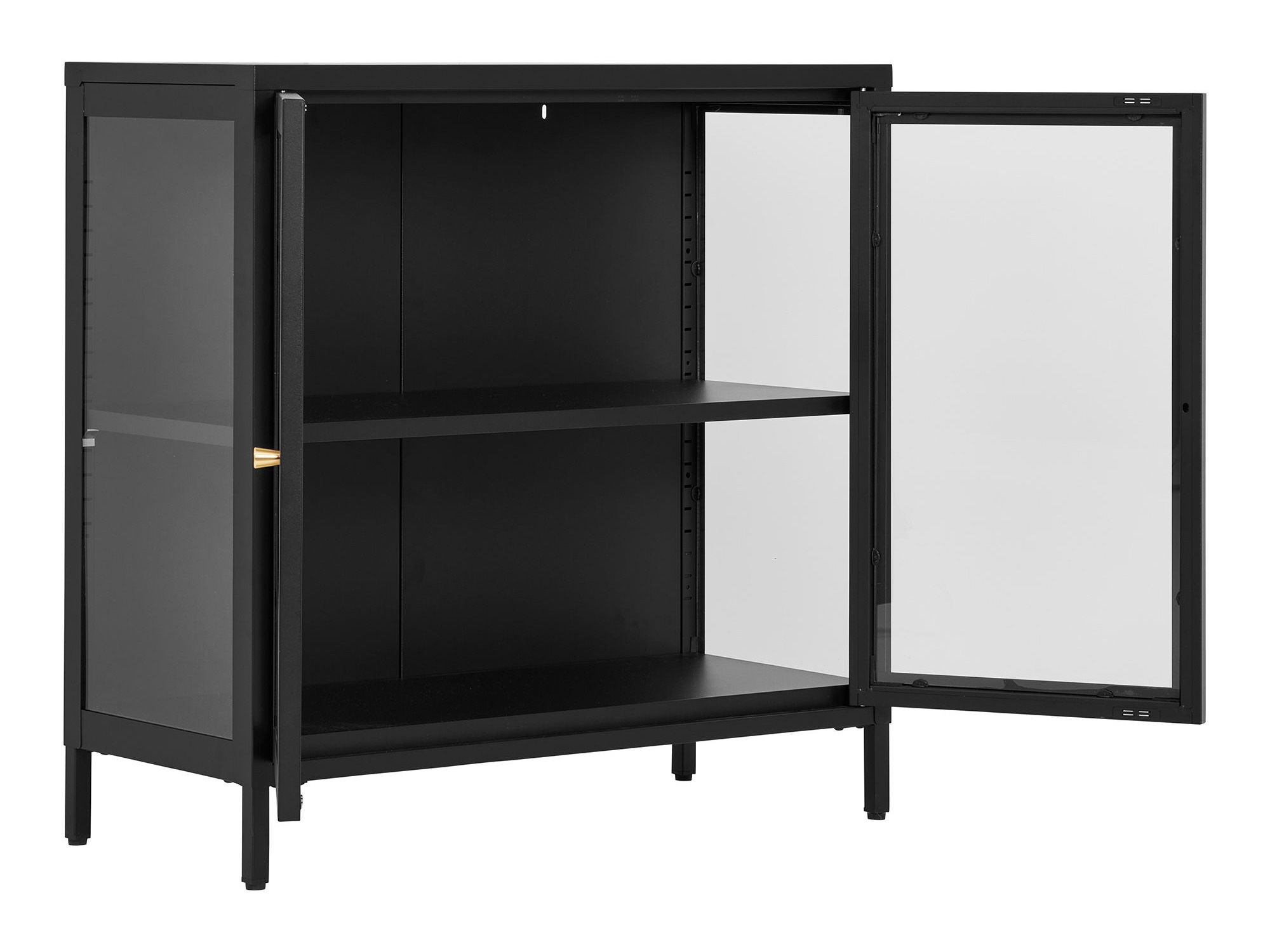 Szekrény Lirfloi 101 (Fekete)