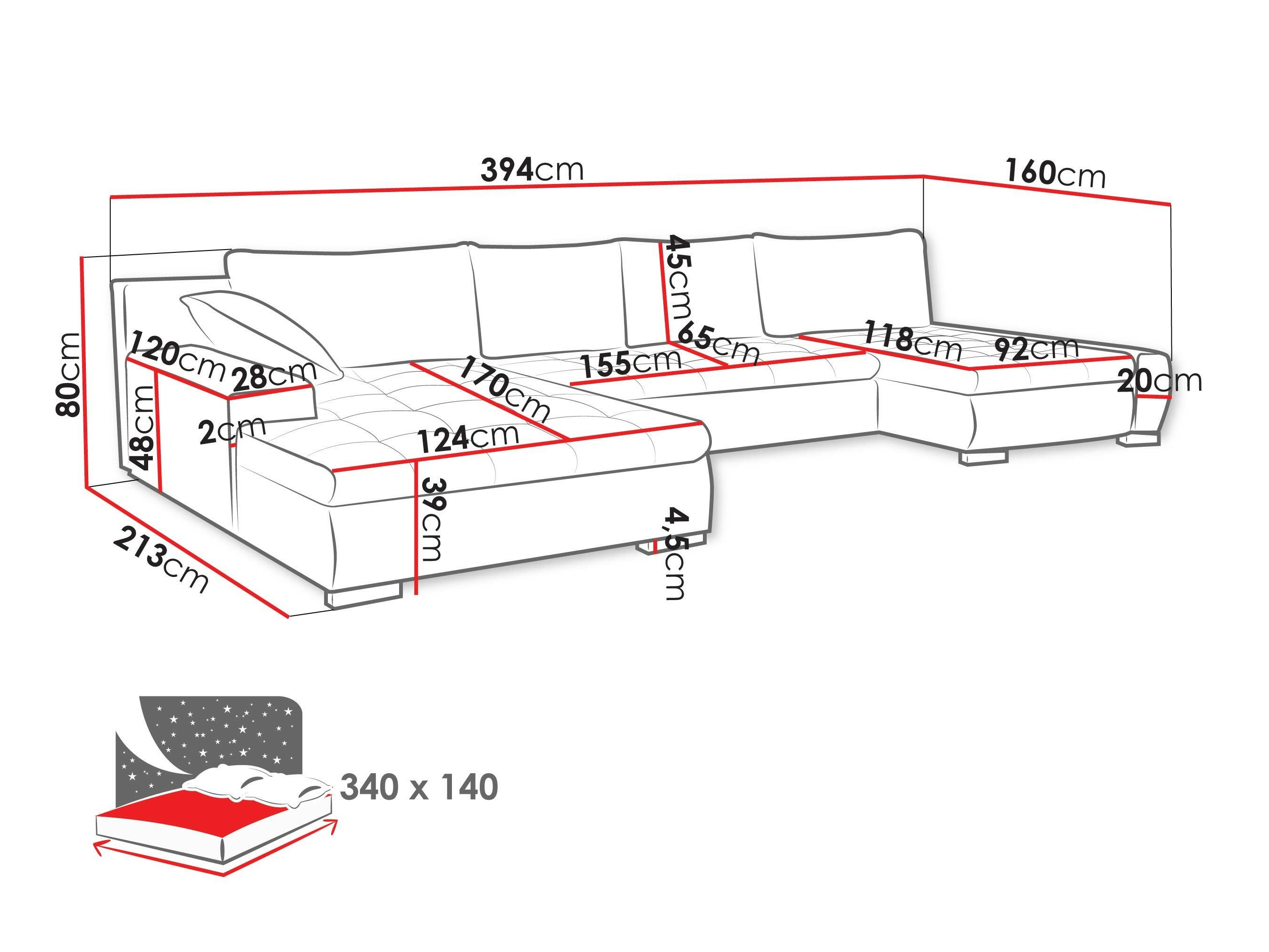 Sarokkanapé Comfivo 106 (Velo 637)