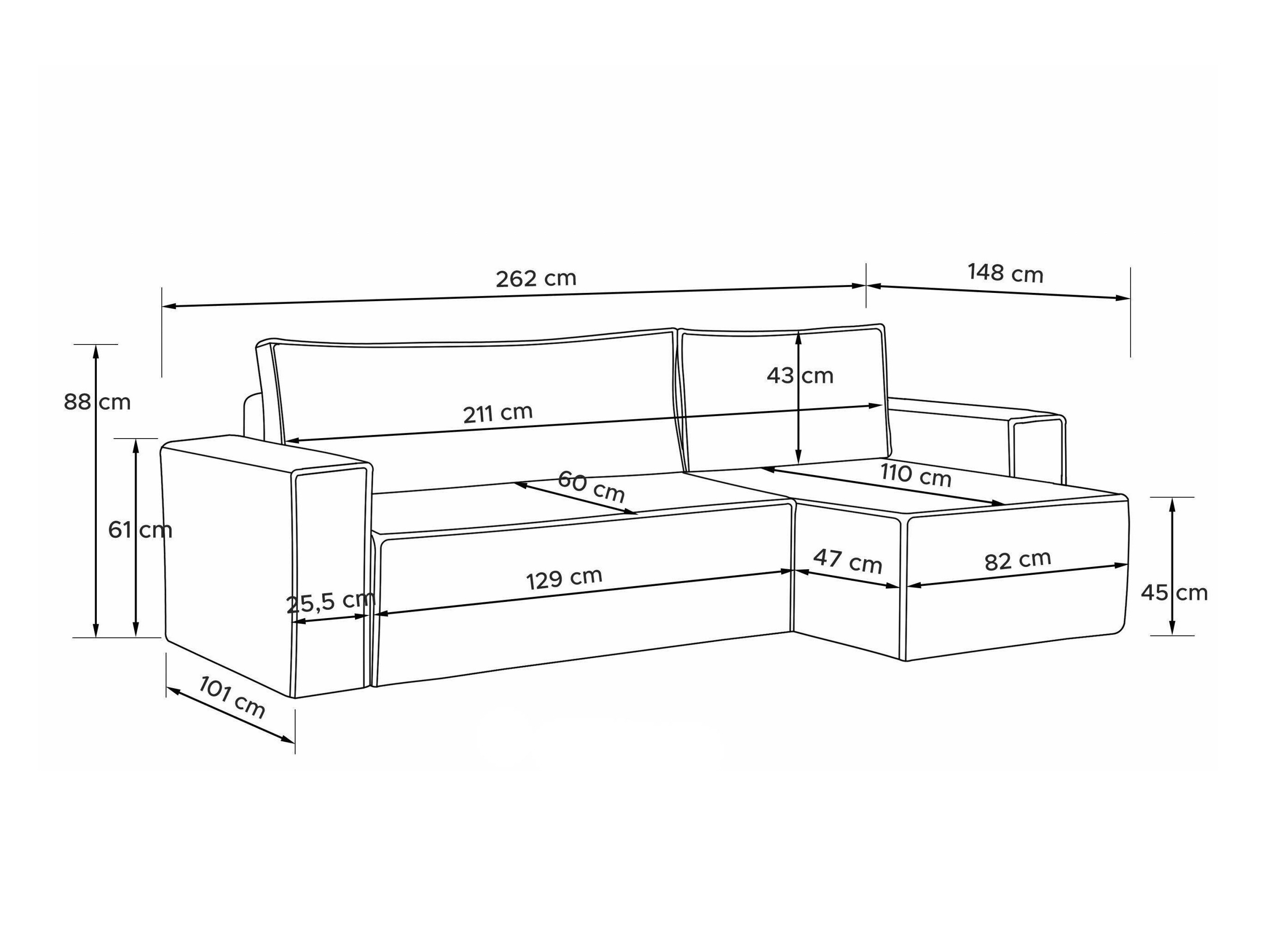 Sarokkanapé Temecula 107 (Rosario 458)