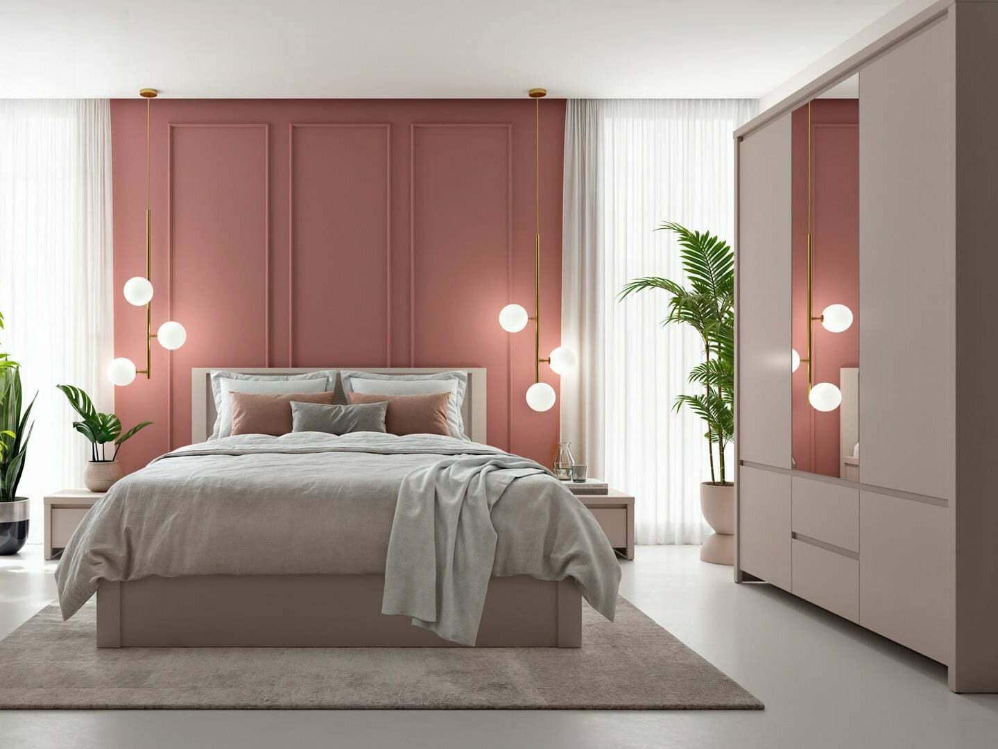 Gardróbszekrény Nolroma 118 (Kasmír)