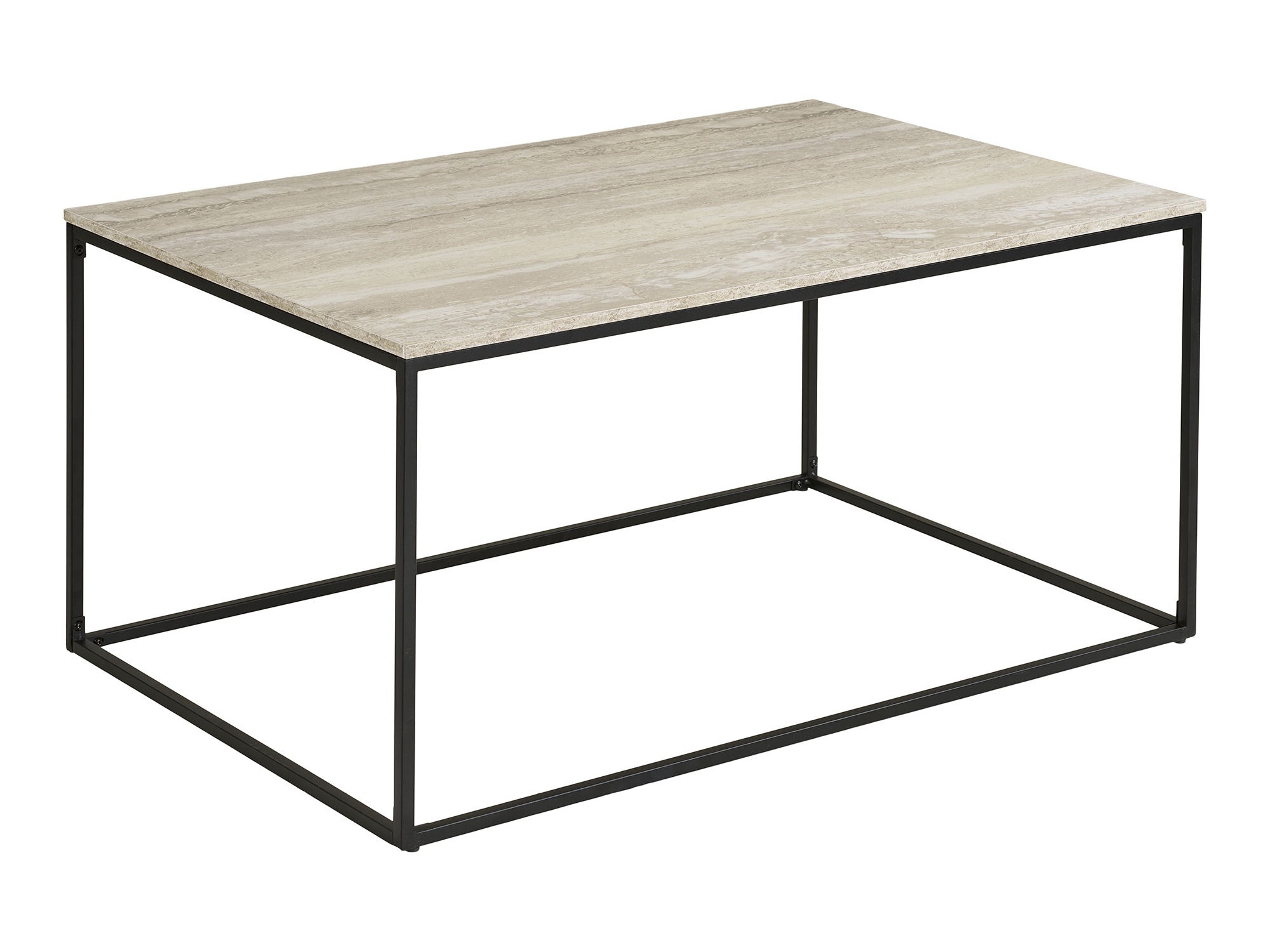 Dohányzóasztal Sorbeni 113 (Világos Travertine)