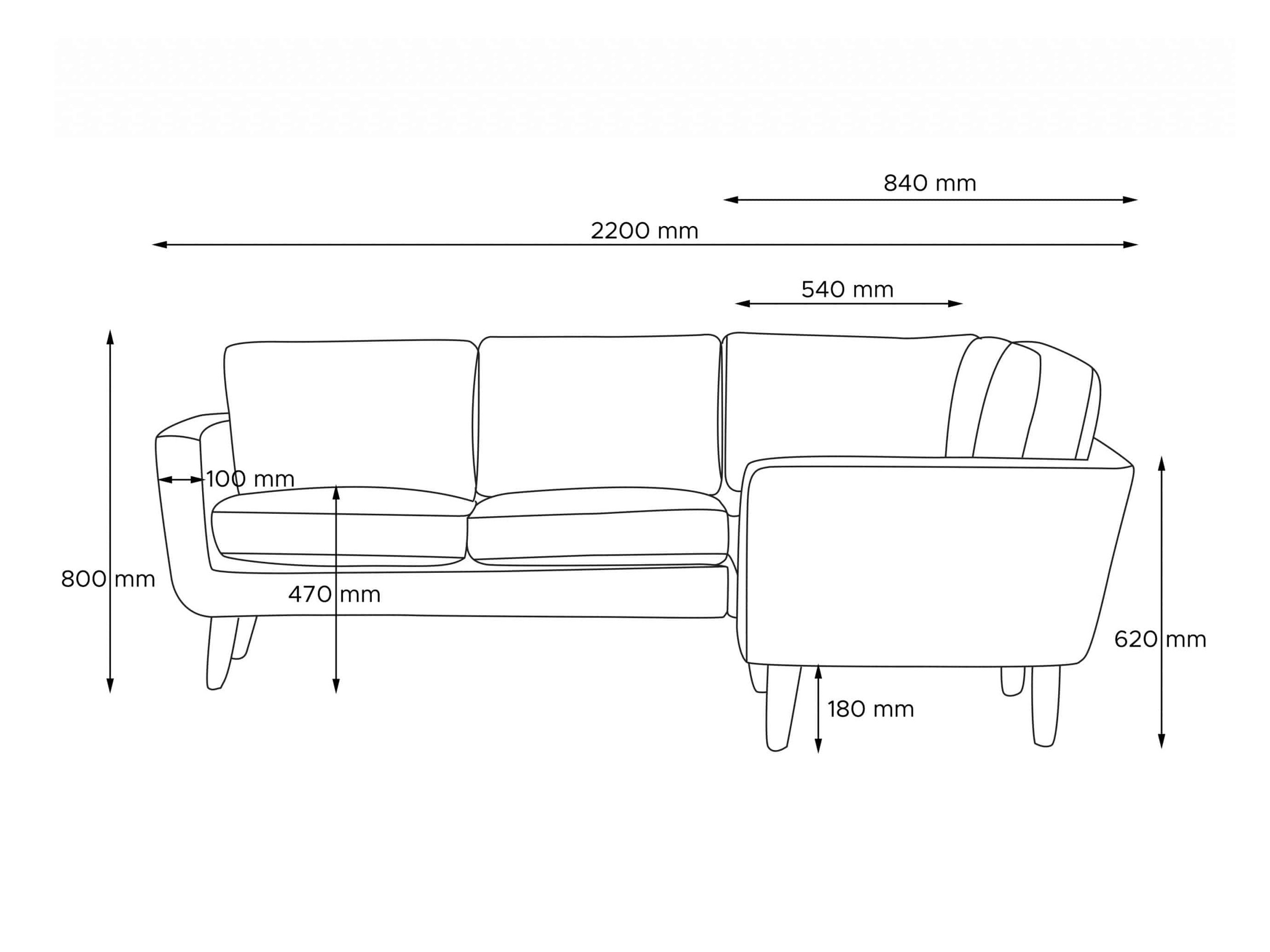Sarokkanapé Elmcali 105 (Amore 22)