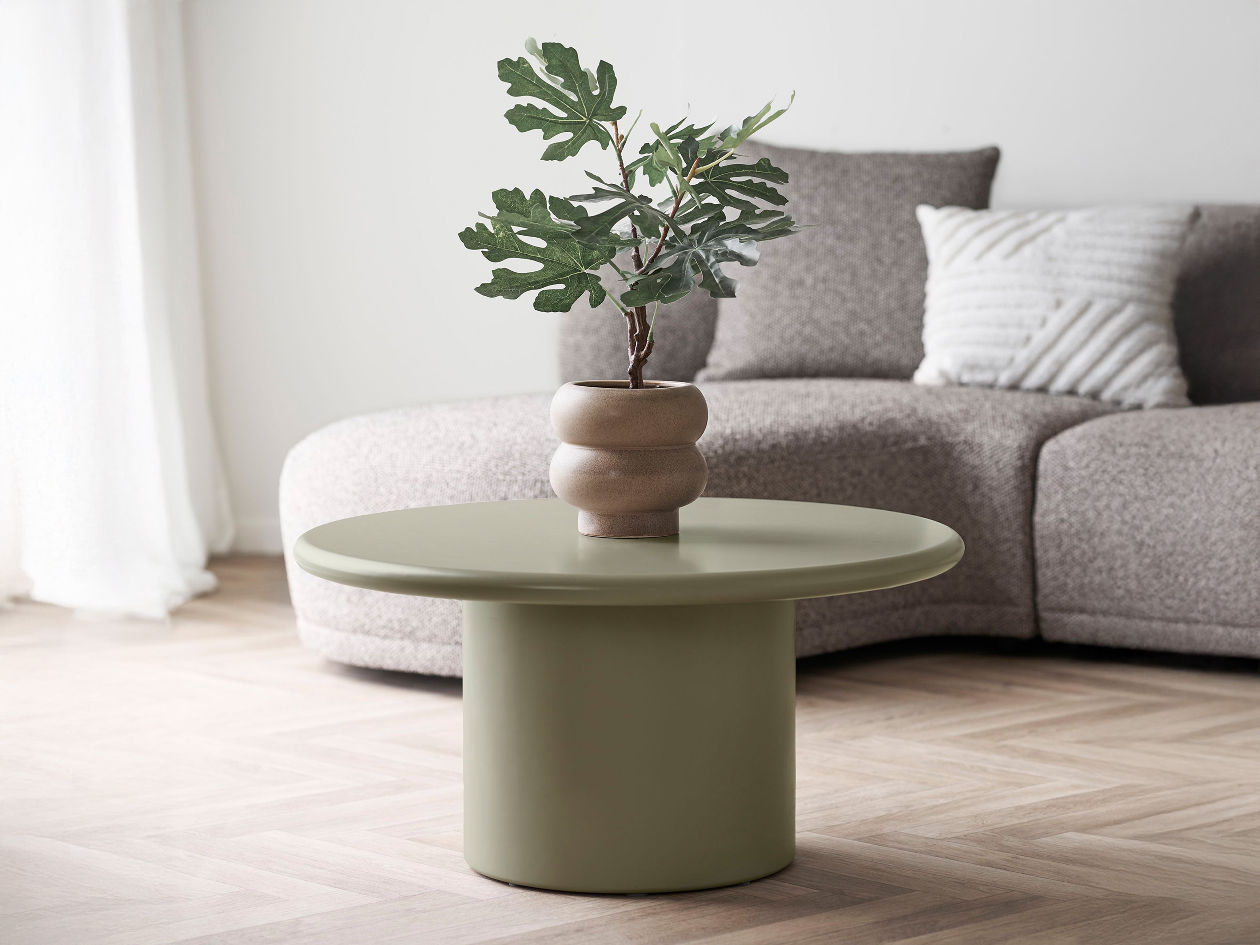 Dohányzóasztal Brea 104 (Zöld)