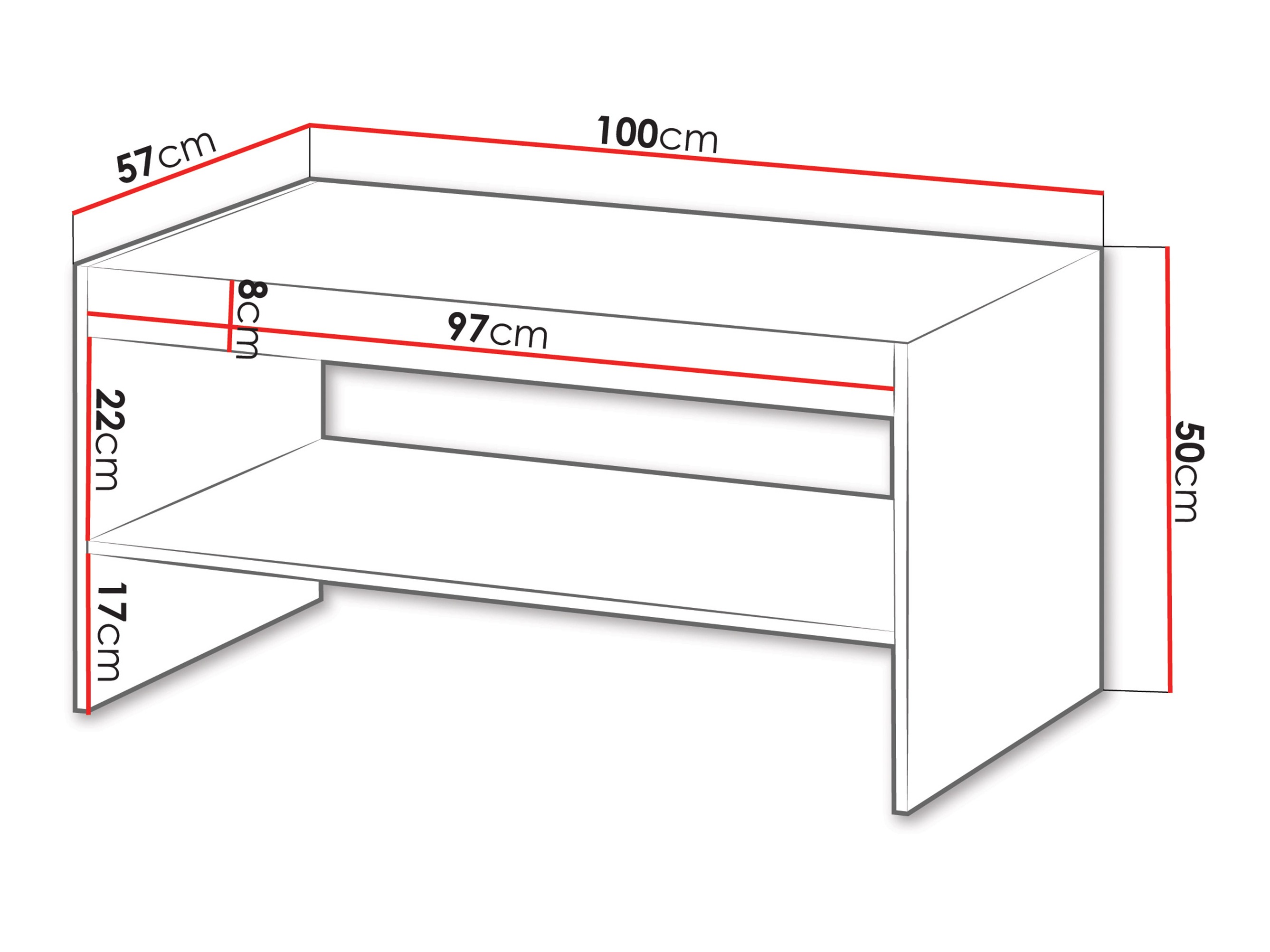 Dohányzóasztal Evavese 107 (Bézs)