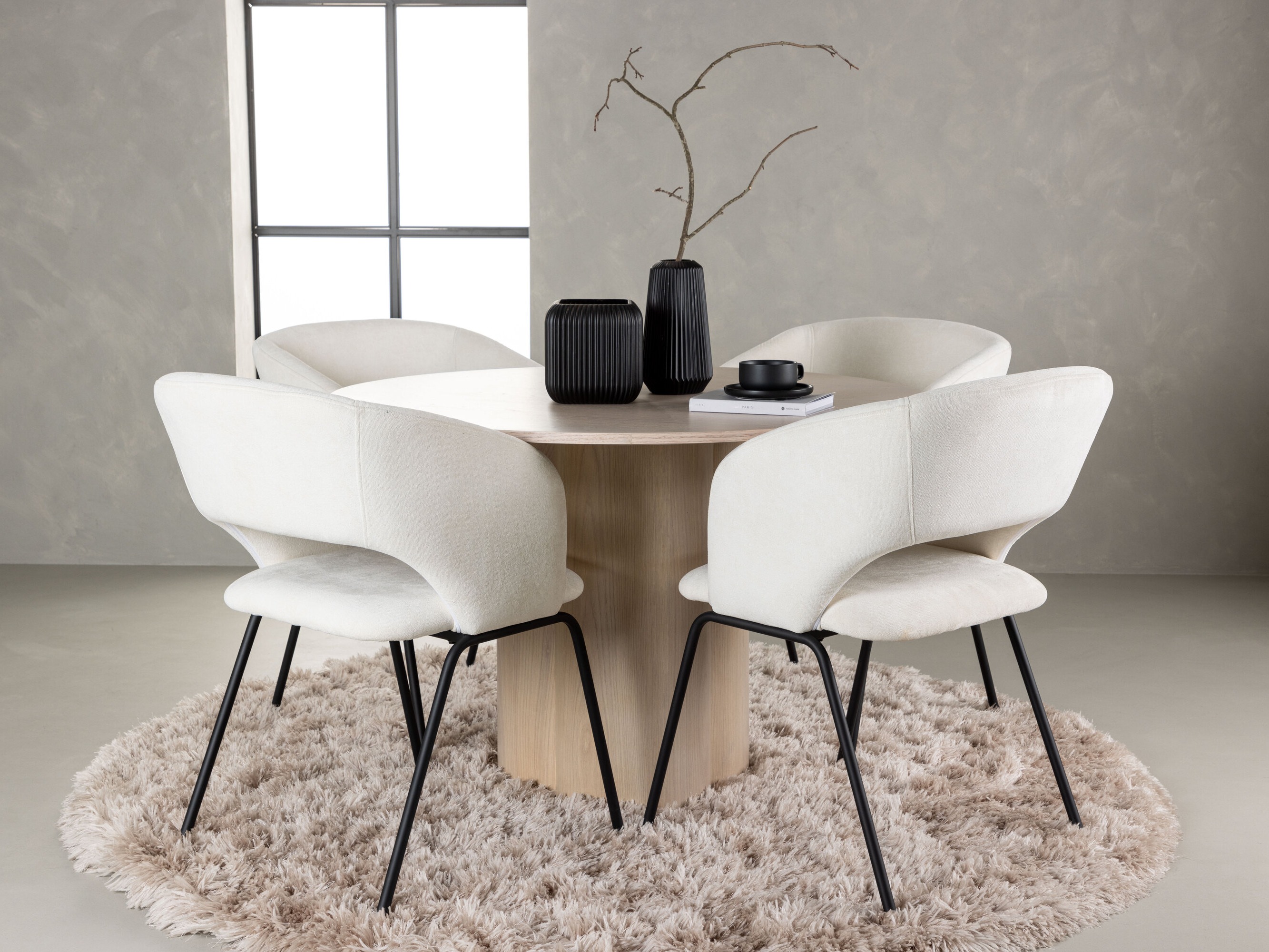 Étkezőgarnitúra Dallas 5132 (Világos fa)