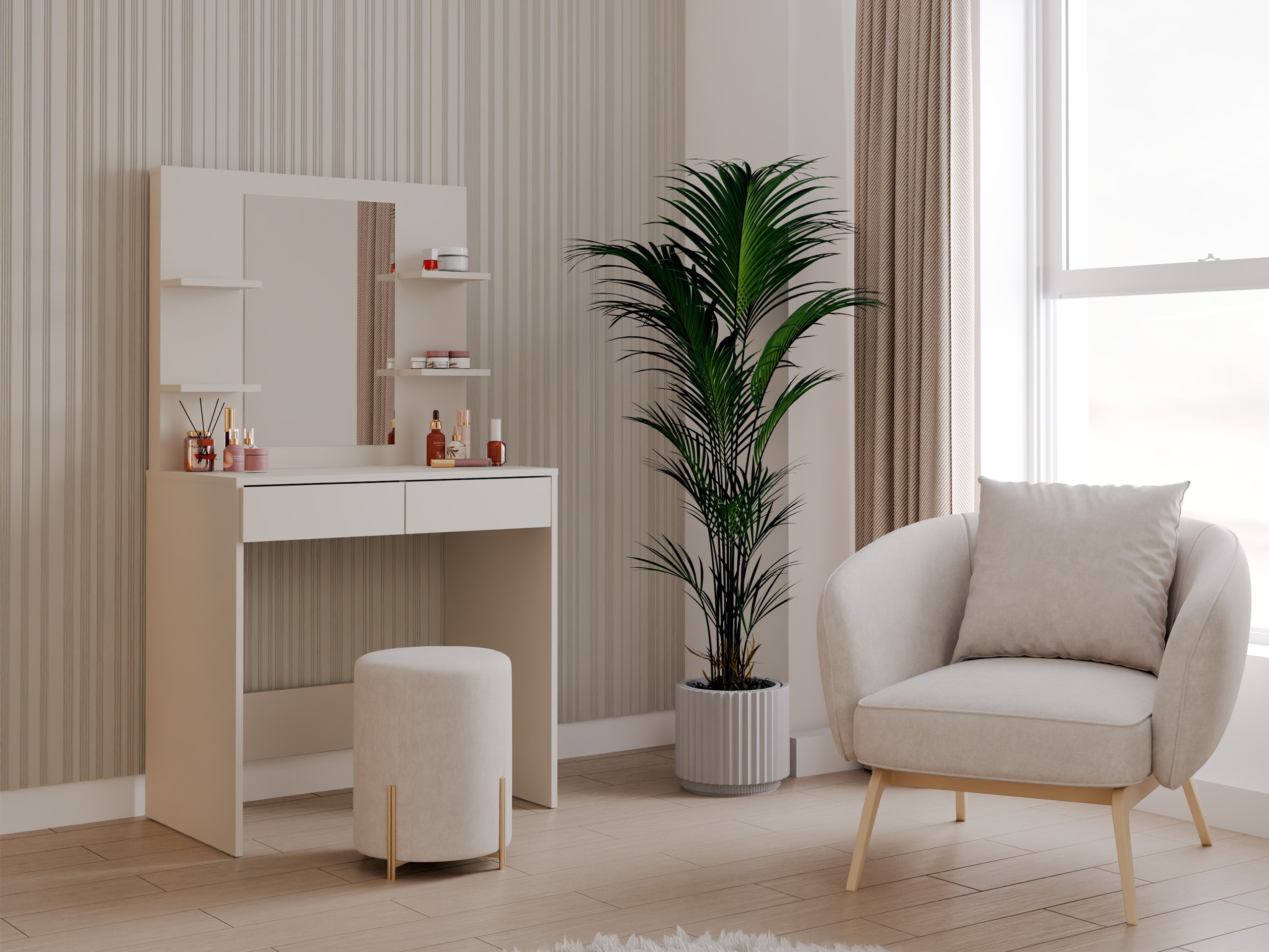 Fésülködő asztal Mandeville 357