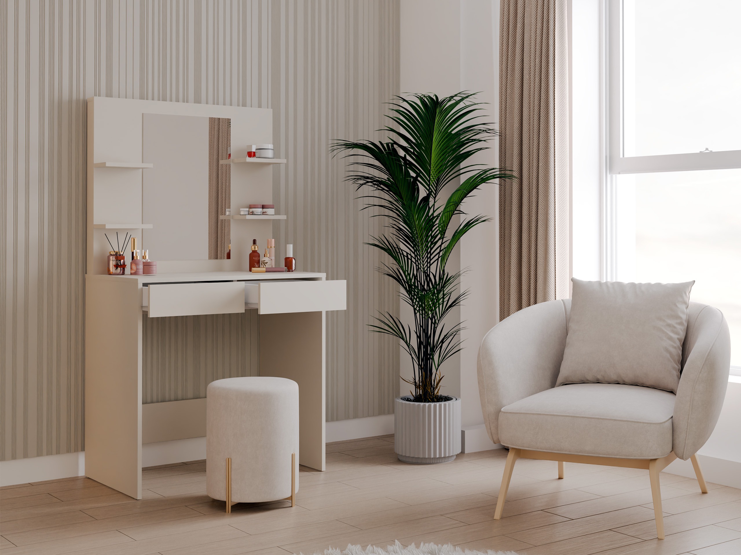 Fésülködő asztal Mandeville 357