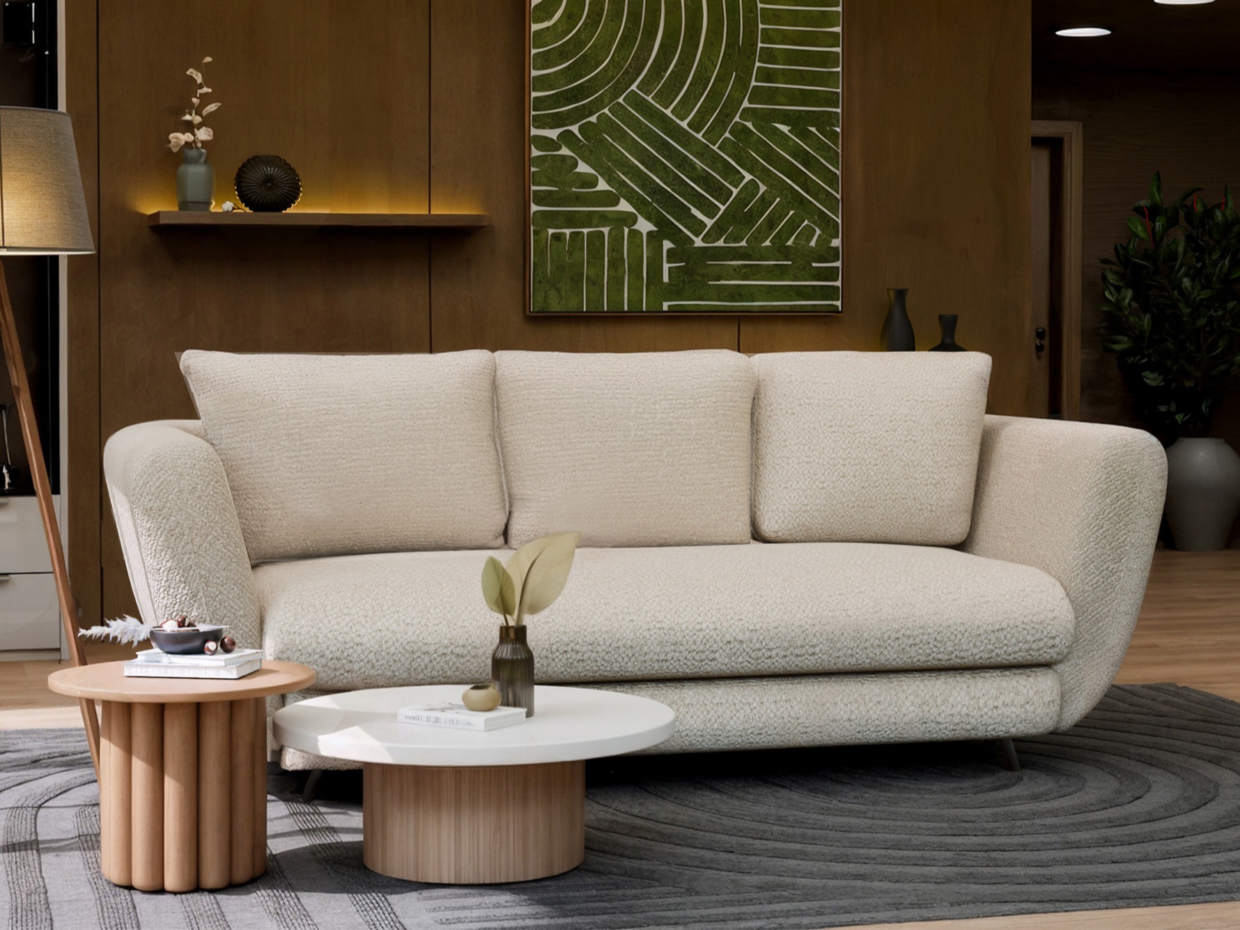 Kanapéágy Mandeville 354 (Fekete)