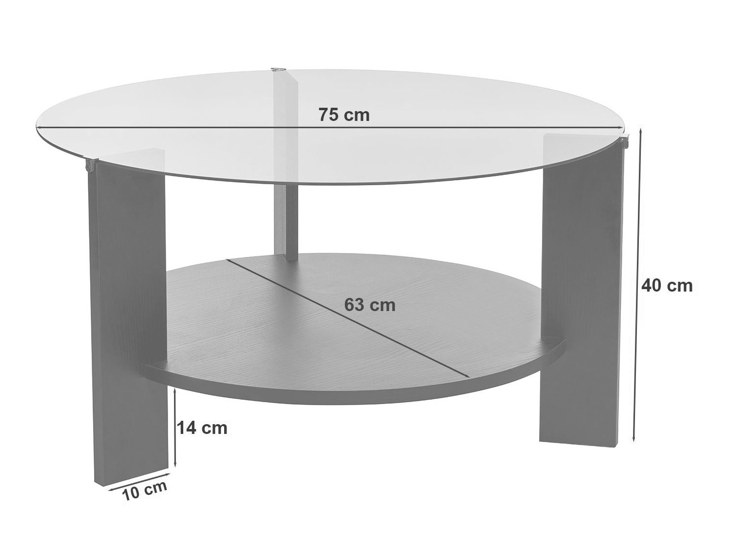 Dohányzóasztal Novato 118 (II)