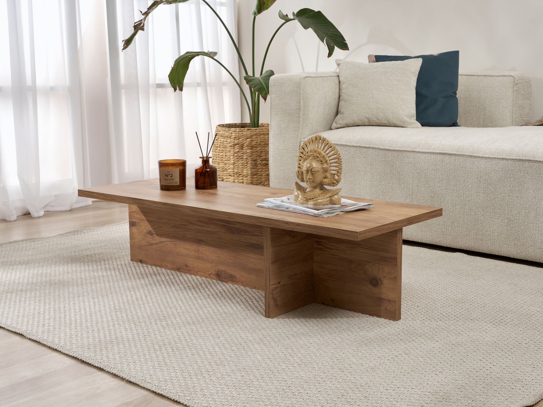 Dohányzóasztal Novato 136 (Fenyő)