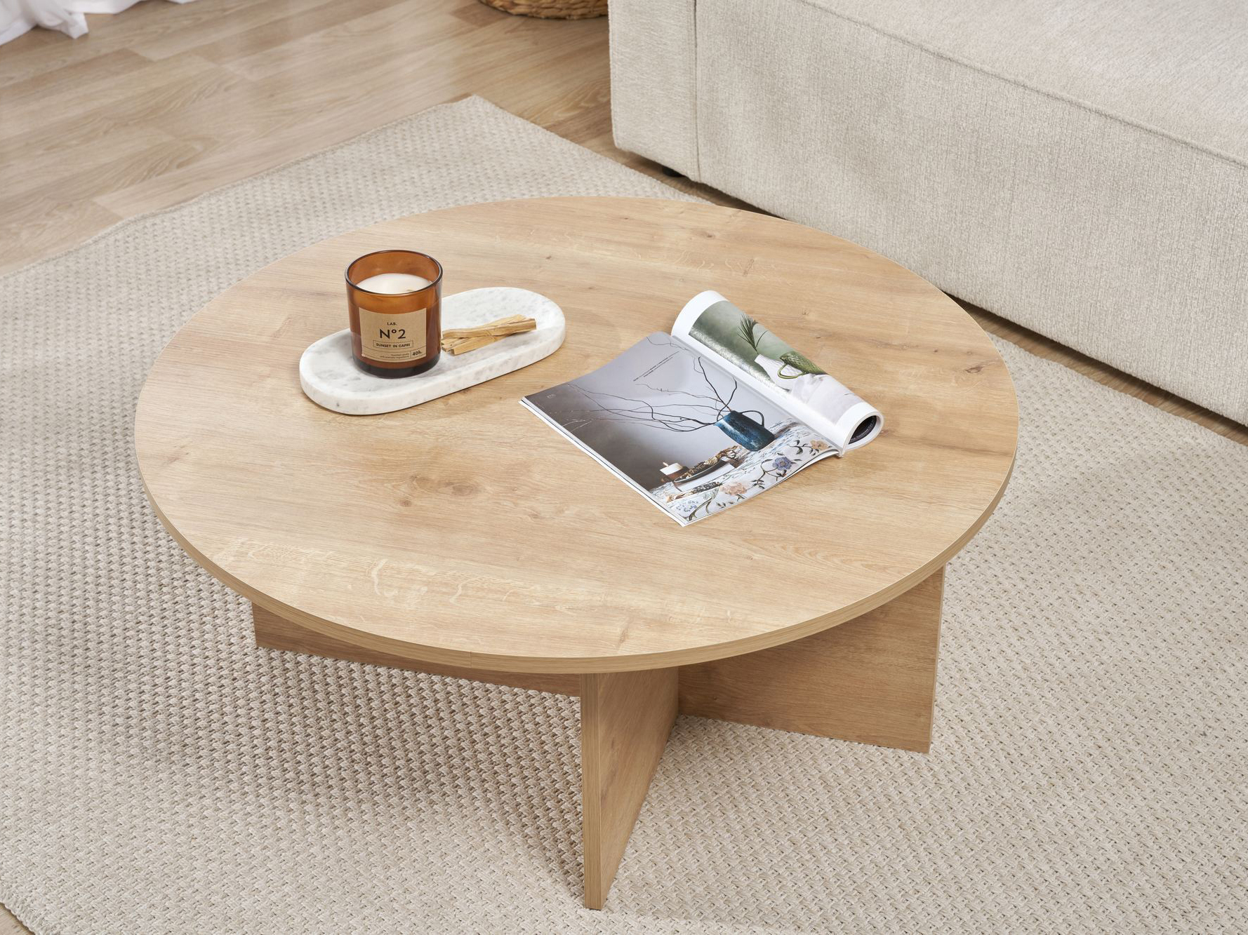 Dohányzóasztal Novato 137 (Tölgy)