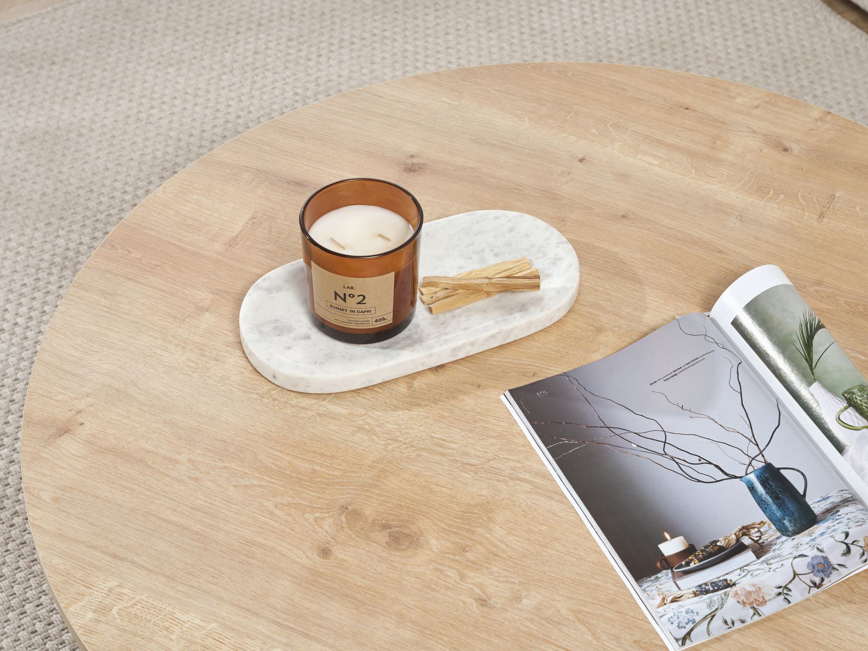 Dohányzóasztal Novato 137 (Tölgy)