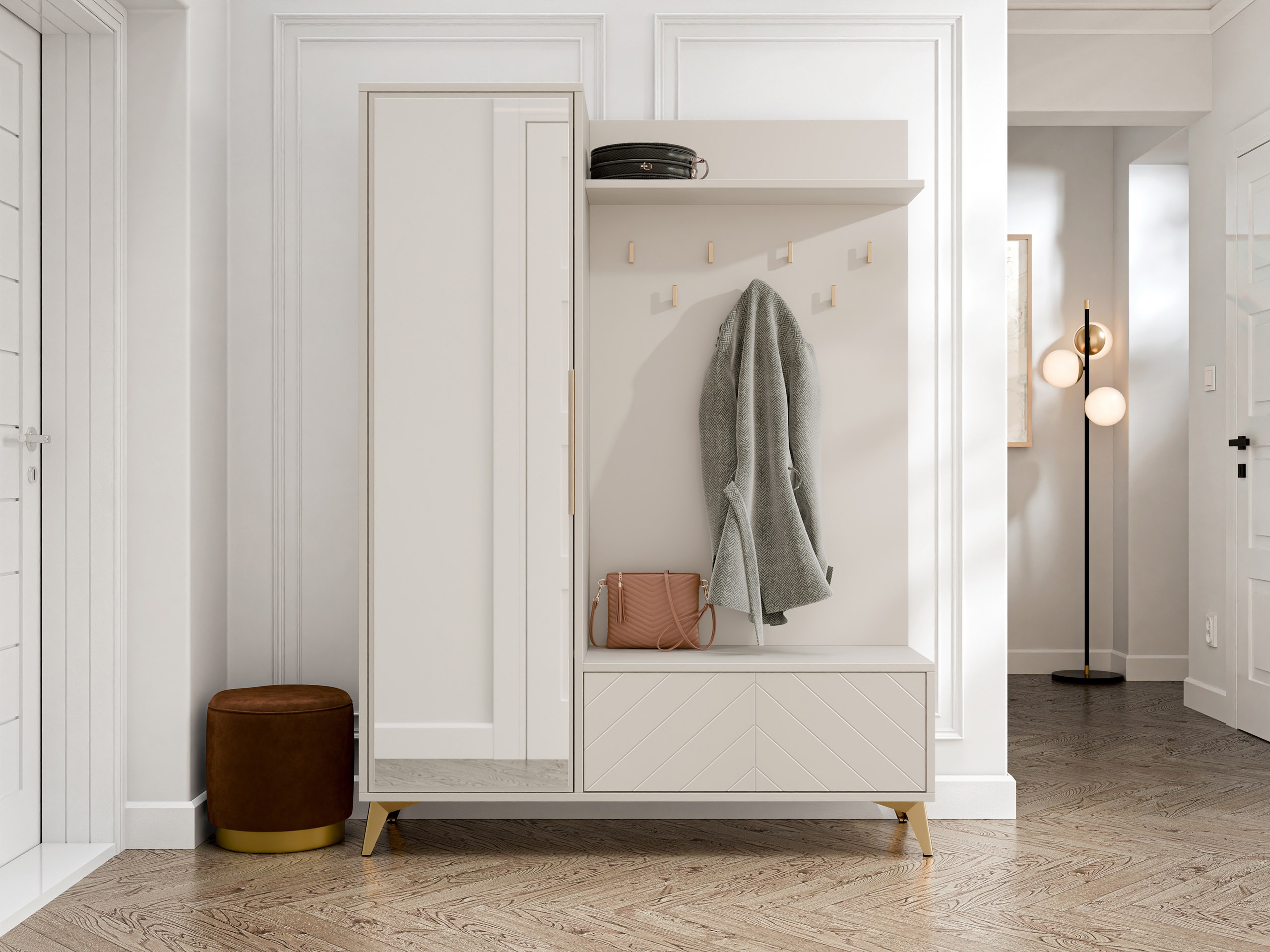 Előszoba garnitúra Comfivo Camlue 115