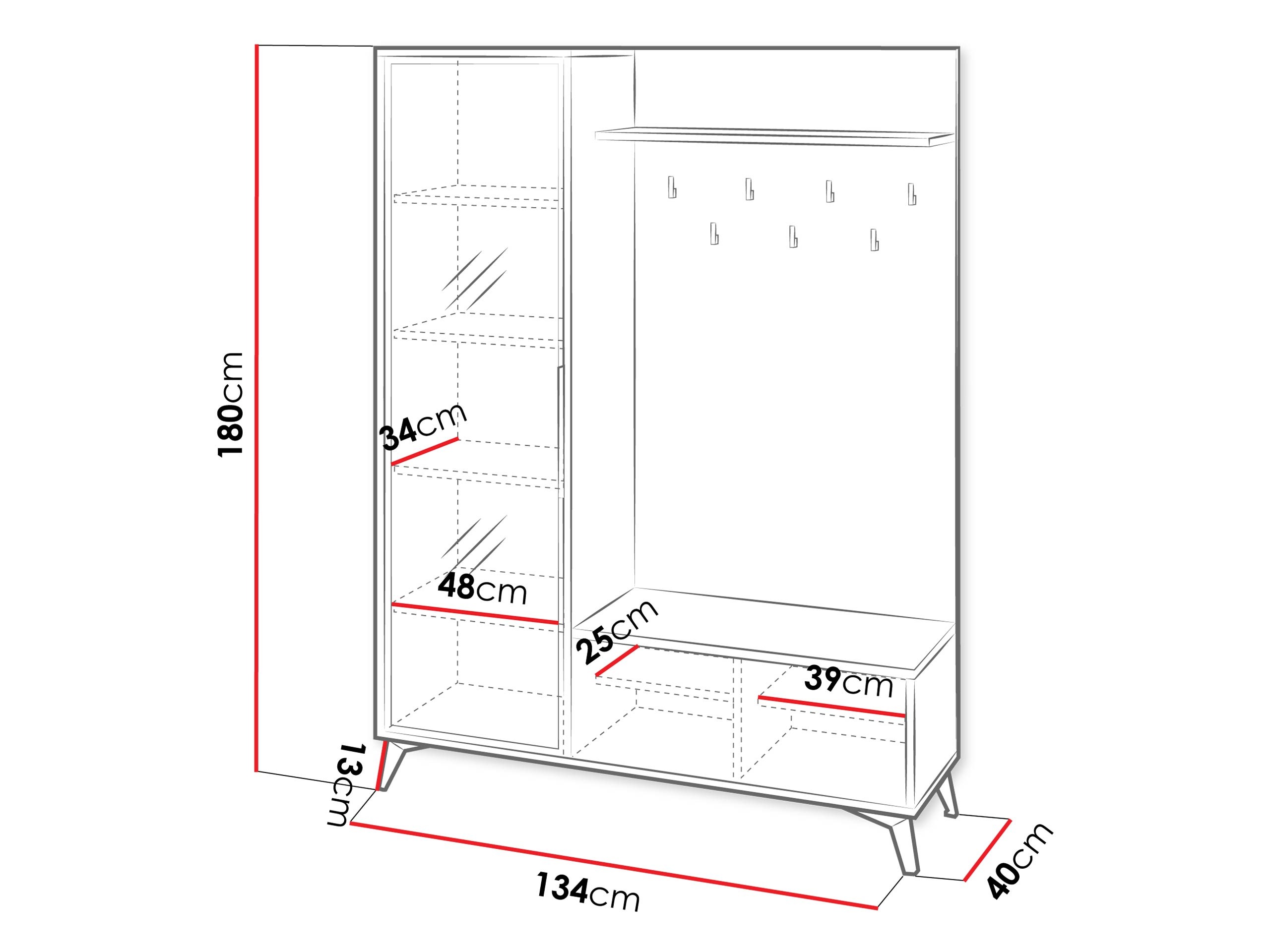 Előszoba garnitúra Comfivo Citrus