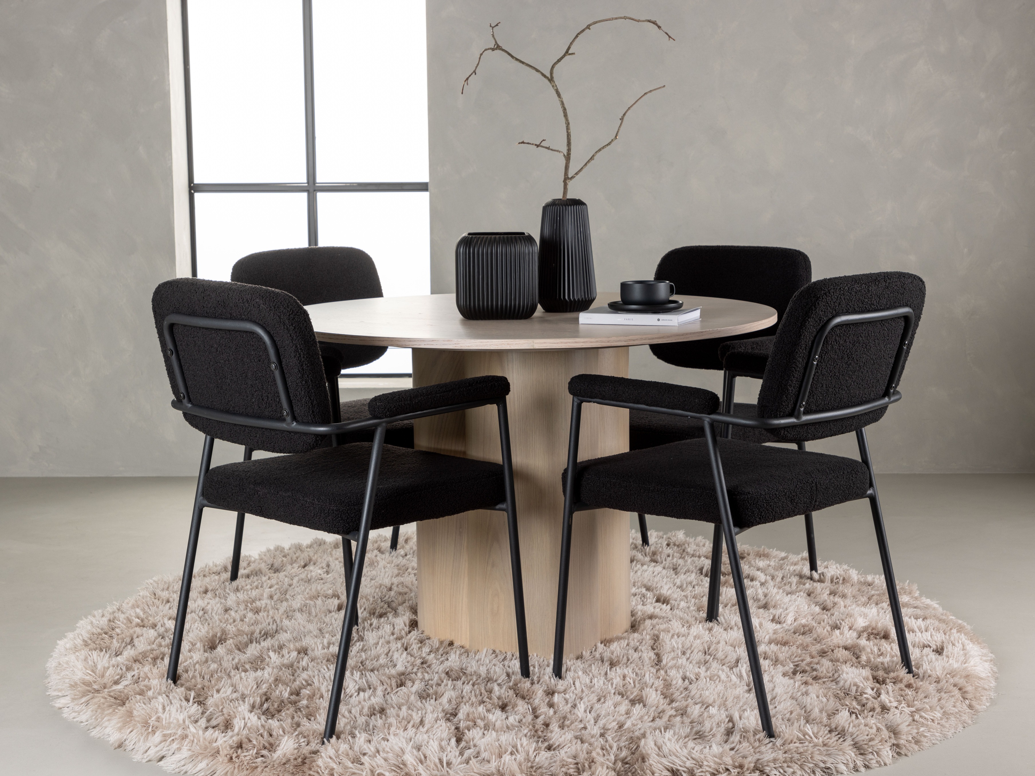 Étkezőgarnitúra Dallas 4358 (Világos fa)