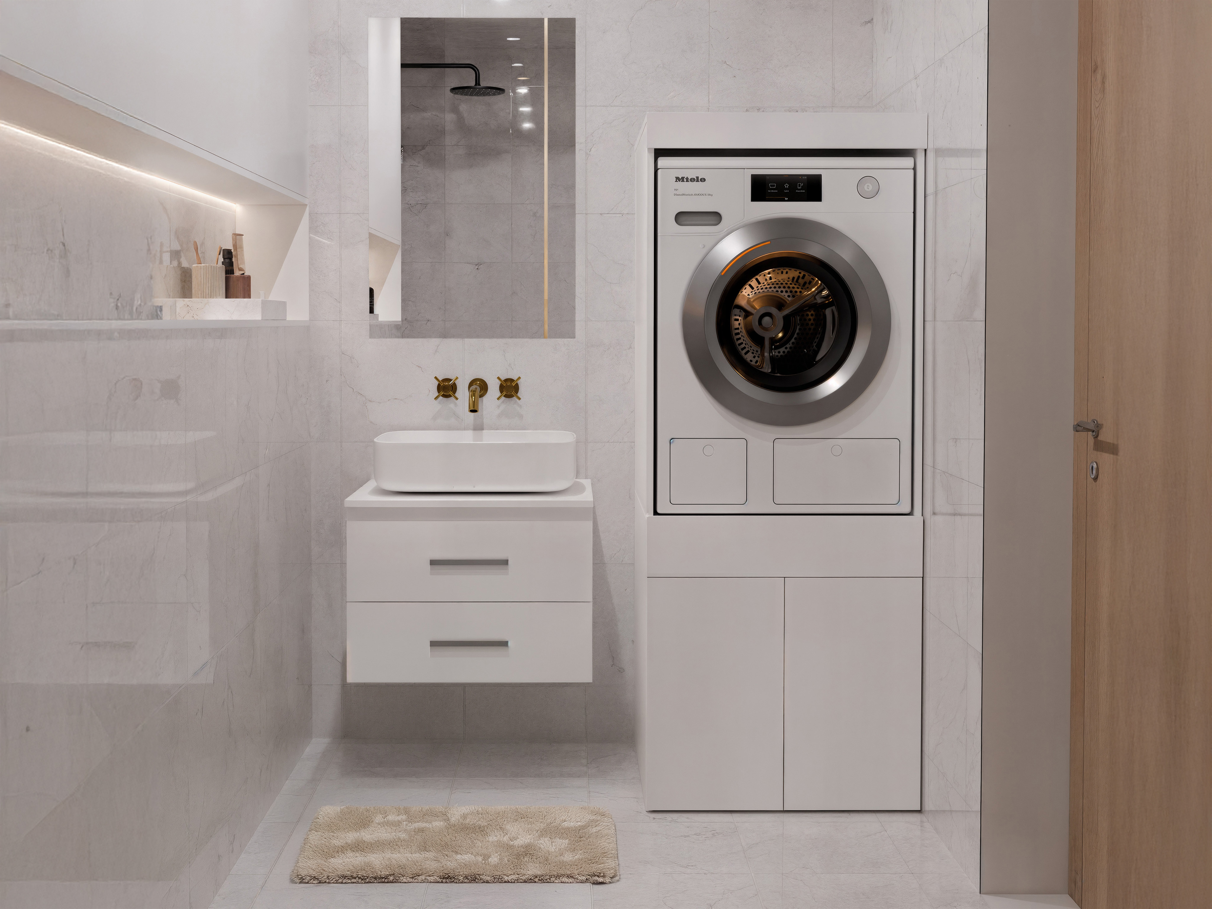 Fürdőszoba polc Mandeville 355