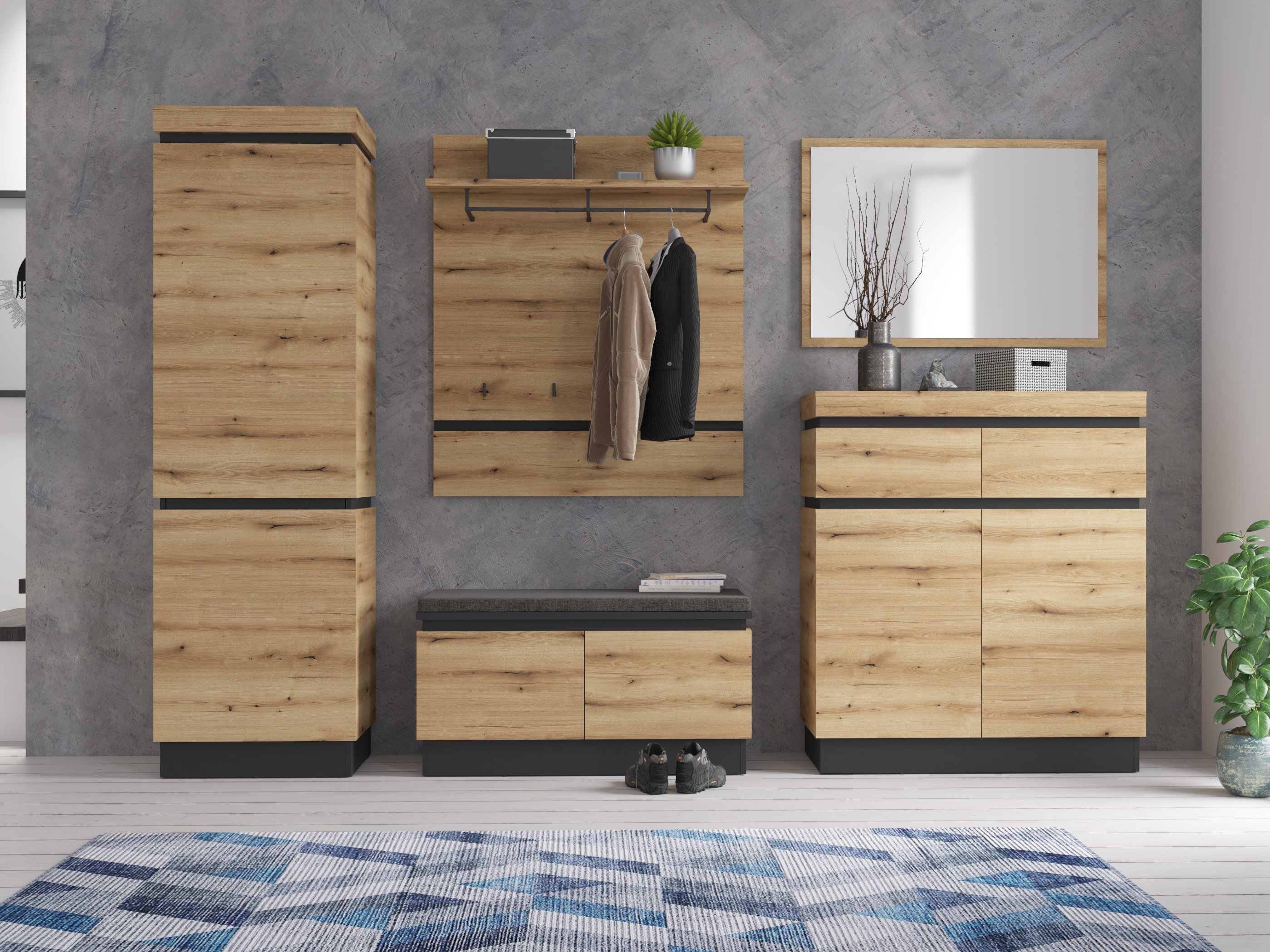 Könyvespolc Enocira 114