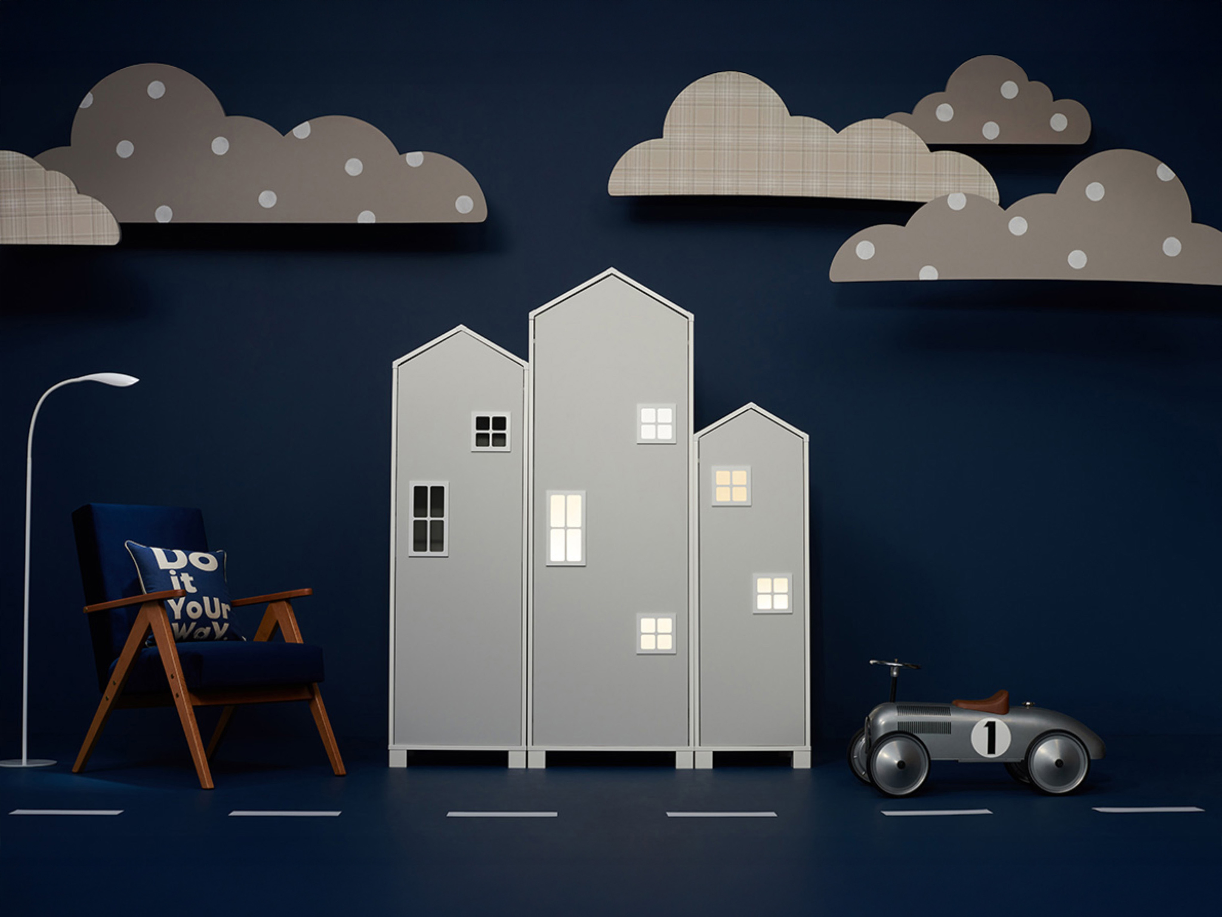 Könyvespolc Fersone 105