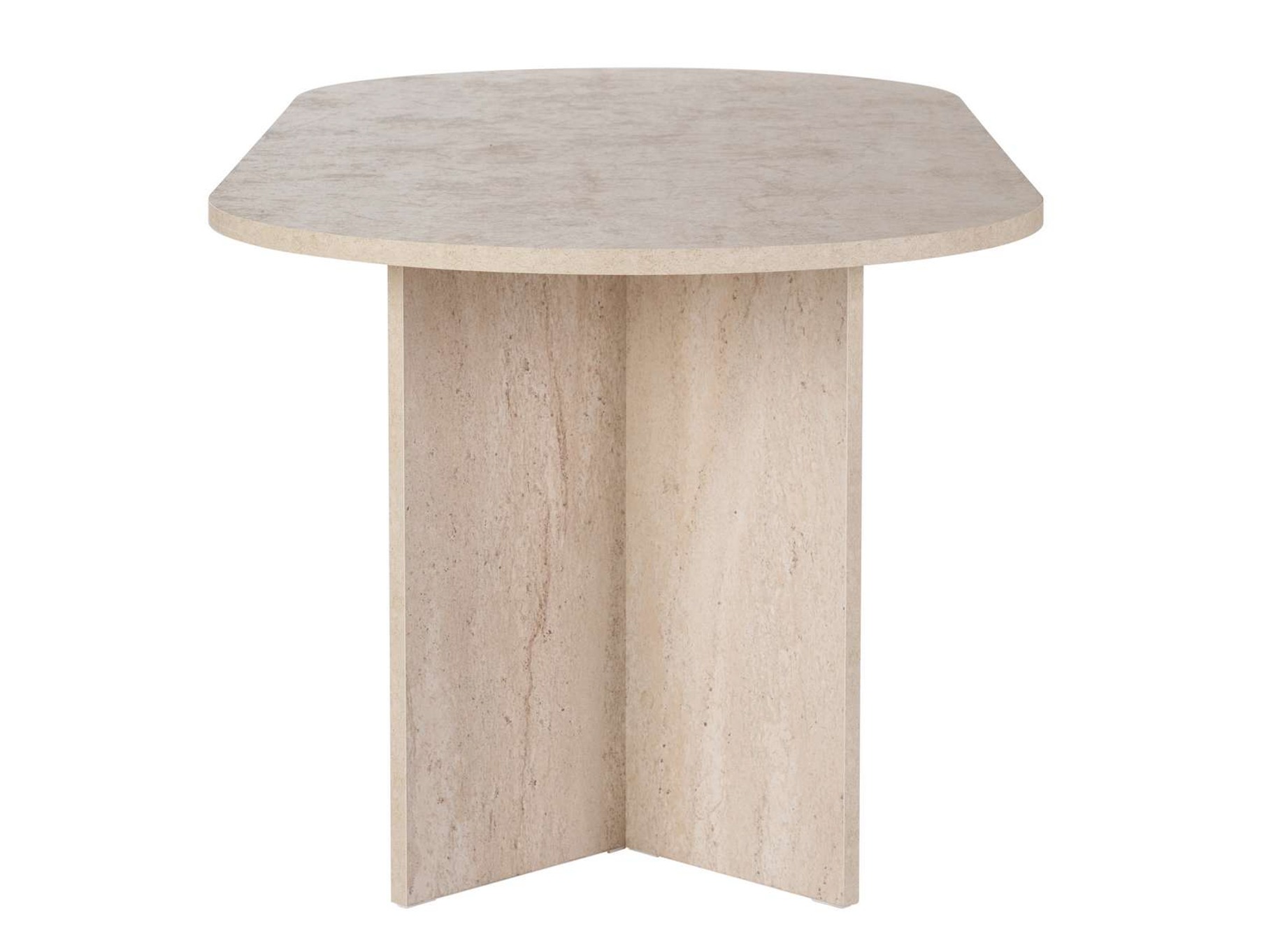 Asztal Novato 138 (Könnyű travertin)