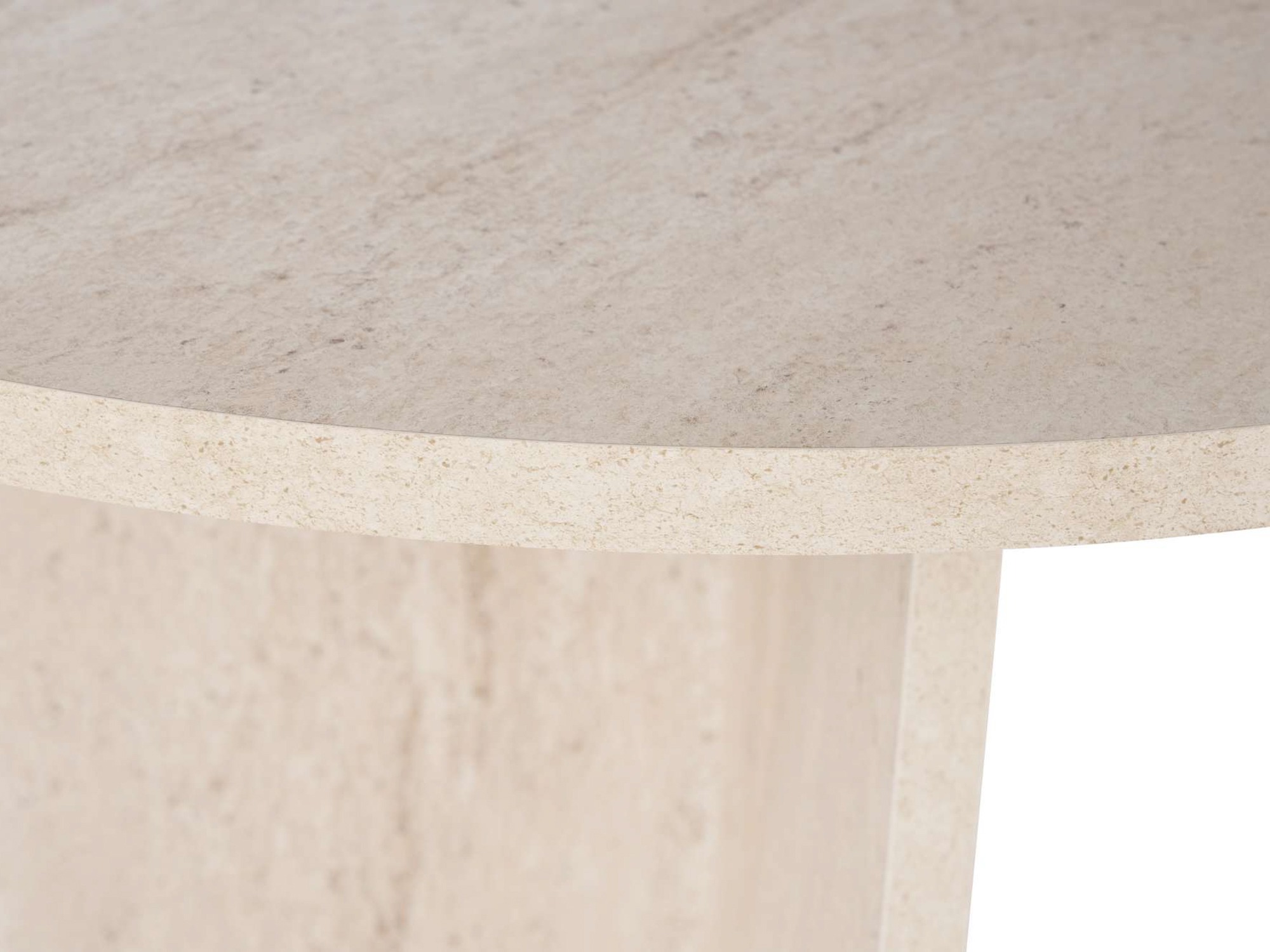 Asztal Novato 138 (Könnyű travertin)