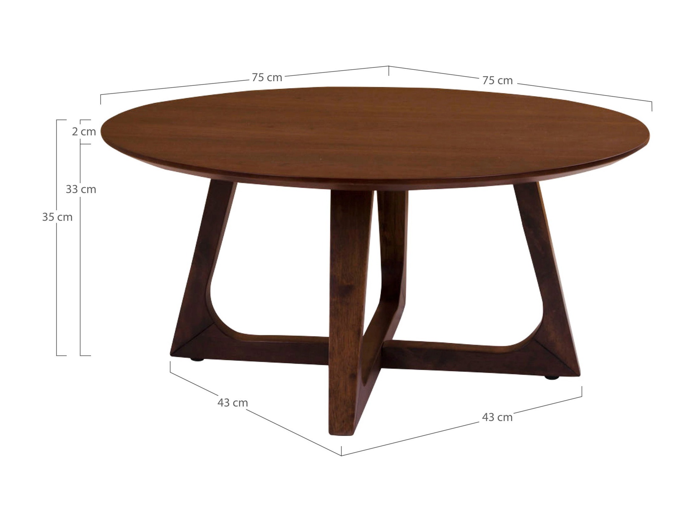 Dohányzóasztal Brea 107