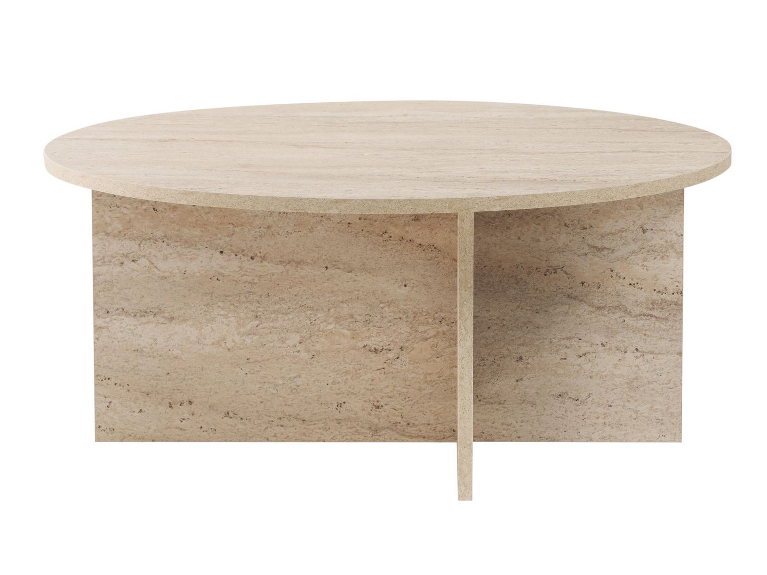 Dohányzóasztal Novato 137 (Könnyű travertin)