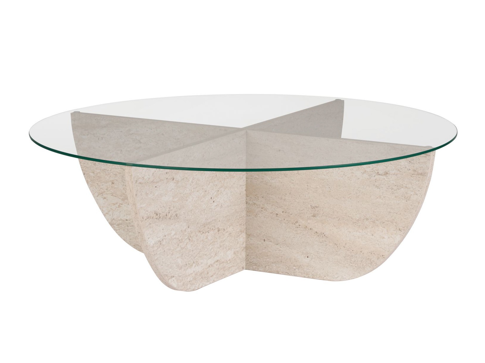 Dohányzóasztal Novato 140 (Könnyű travertin)