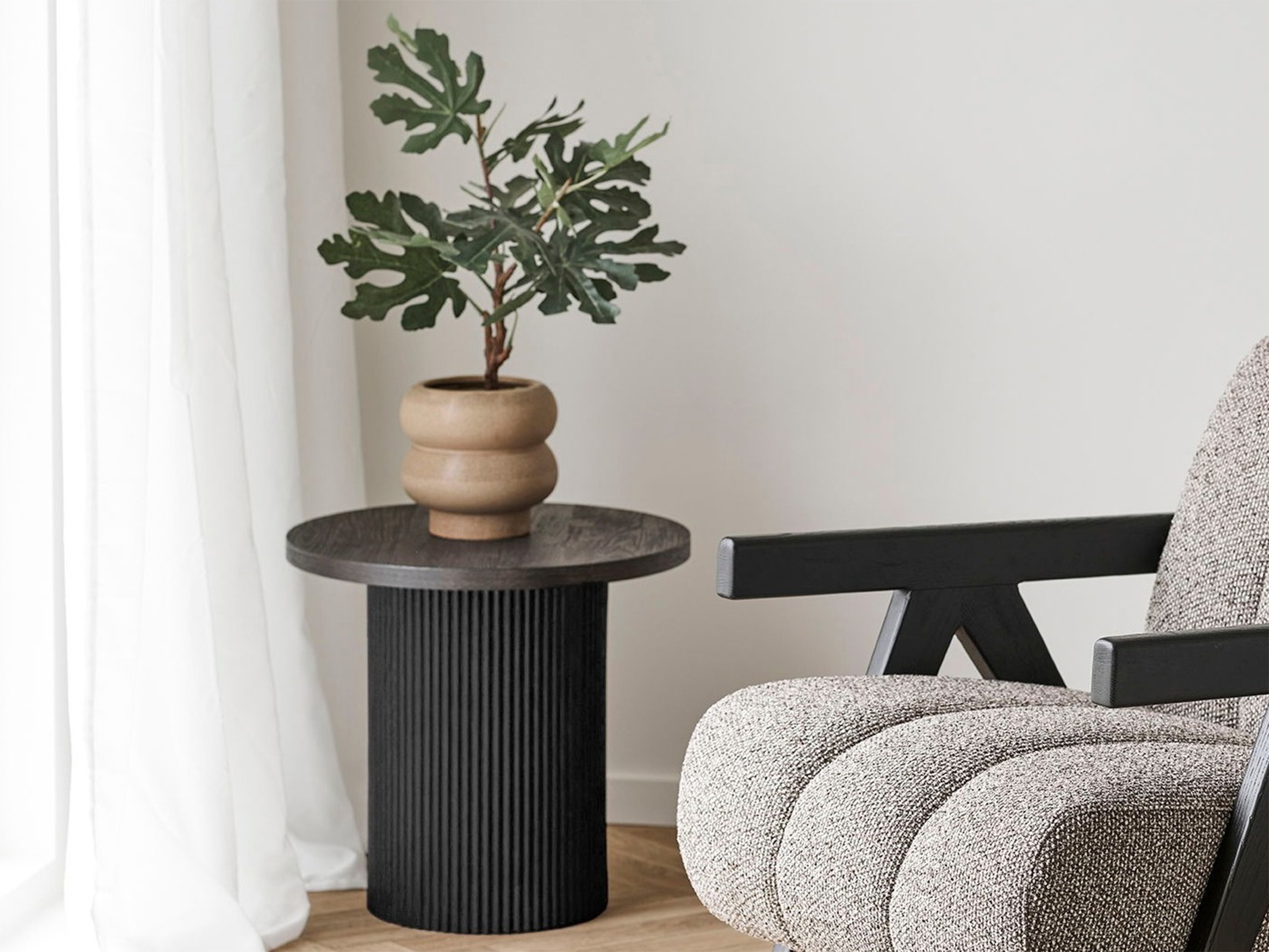 Kisasztal Lirmelo 102 (Sötét barna)