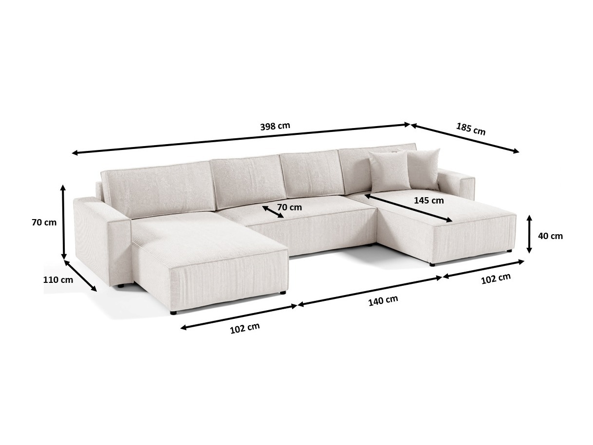Sarokkanapé SH10864