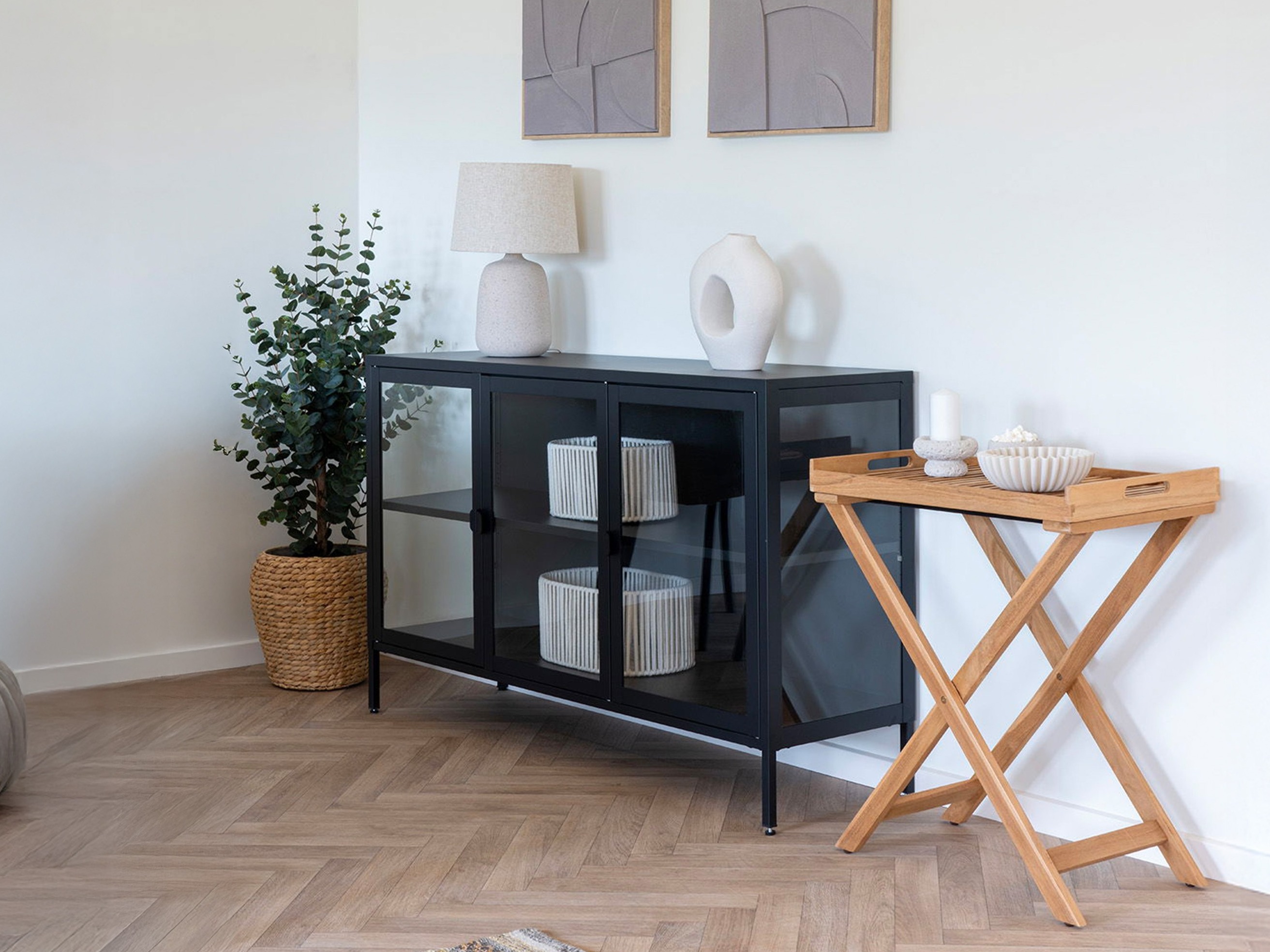 Szekrény Romtolo 105 (Fekete)