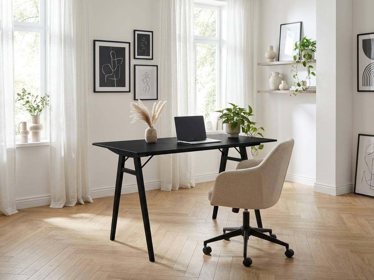 Íróasztal Brea 109 (Fekete)