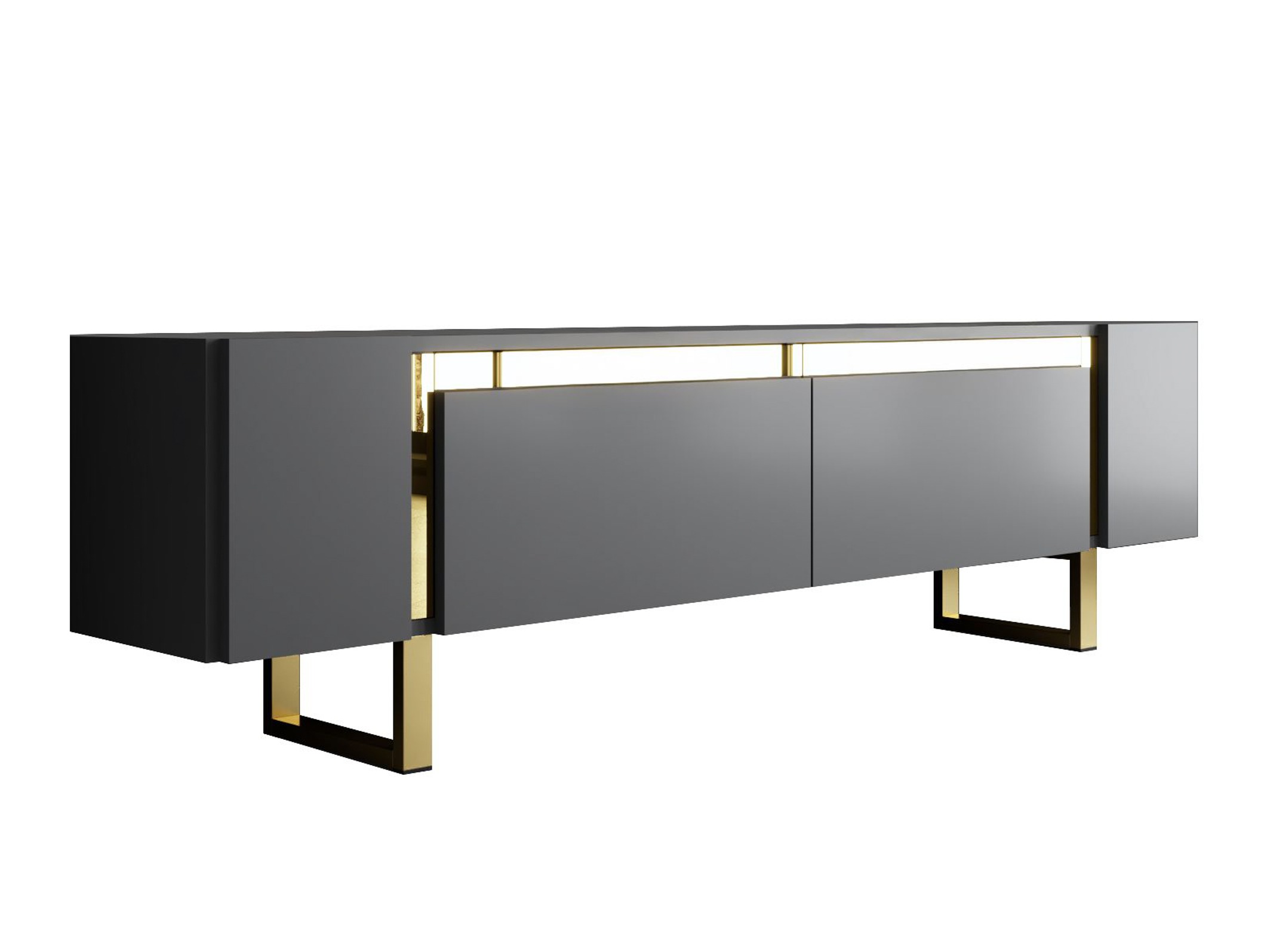 TV-állvány Kailua 2670 (Antracit)