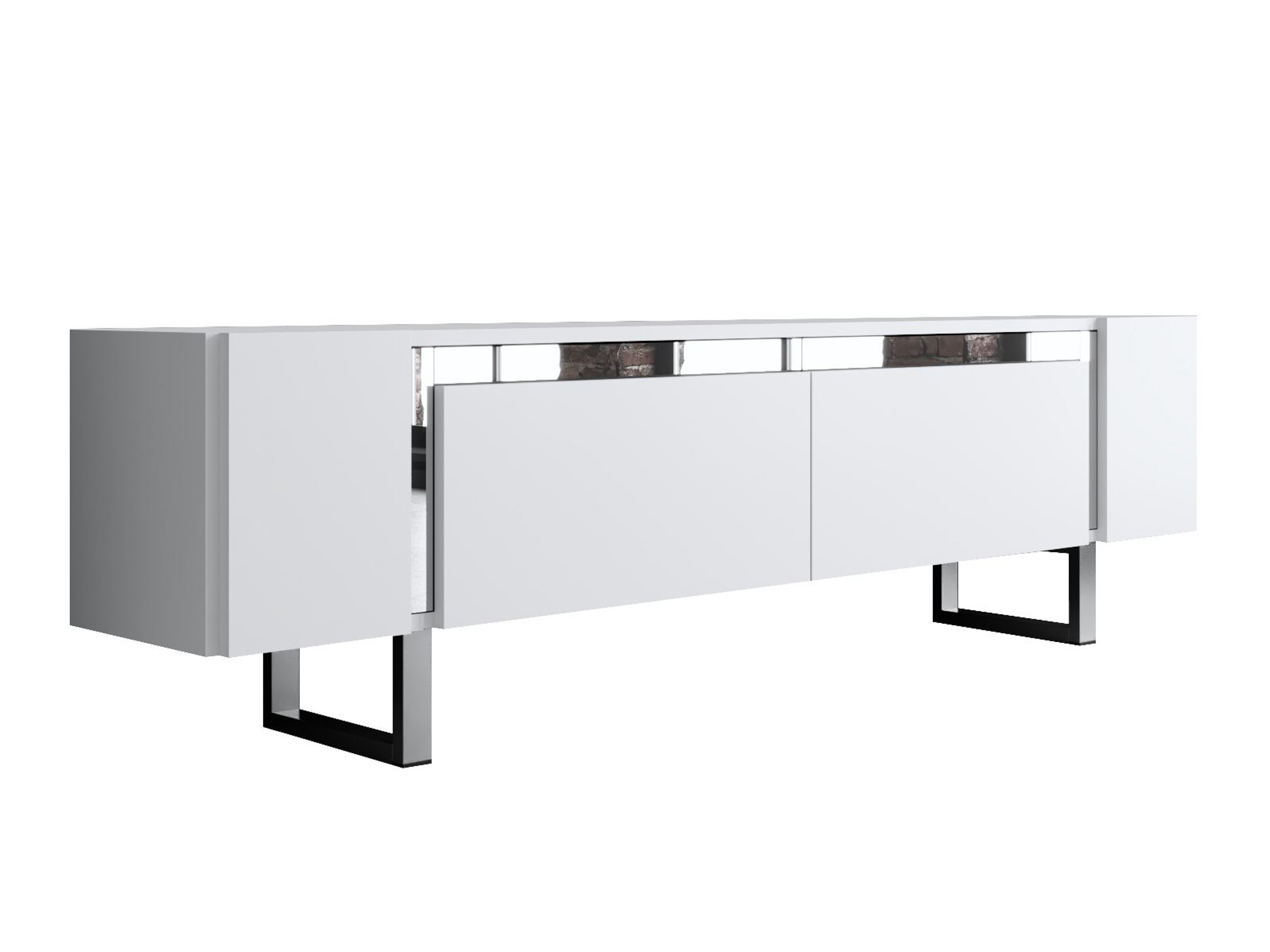 TV-állvány Kailua 2670 (Fehér)