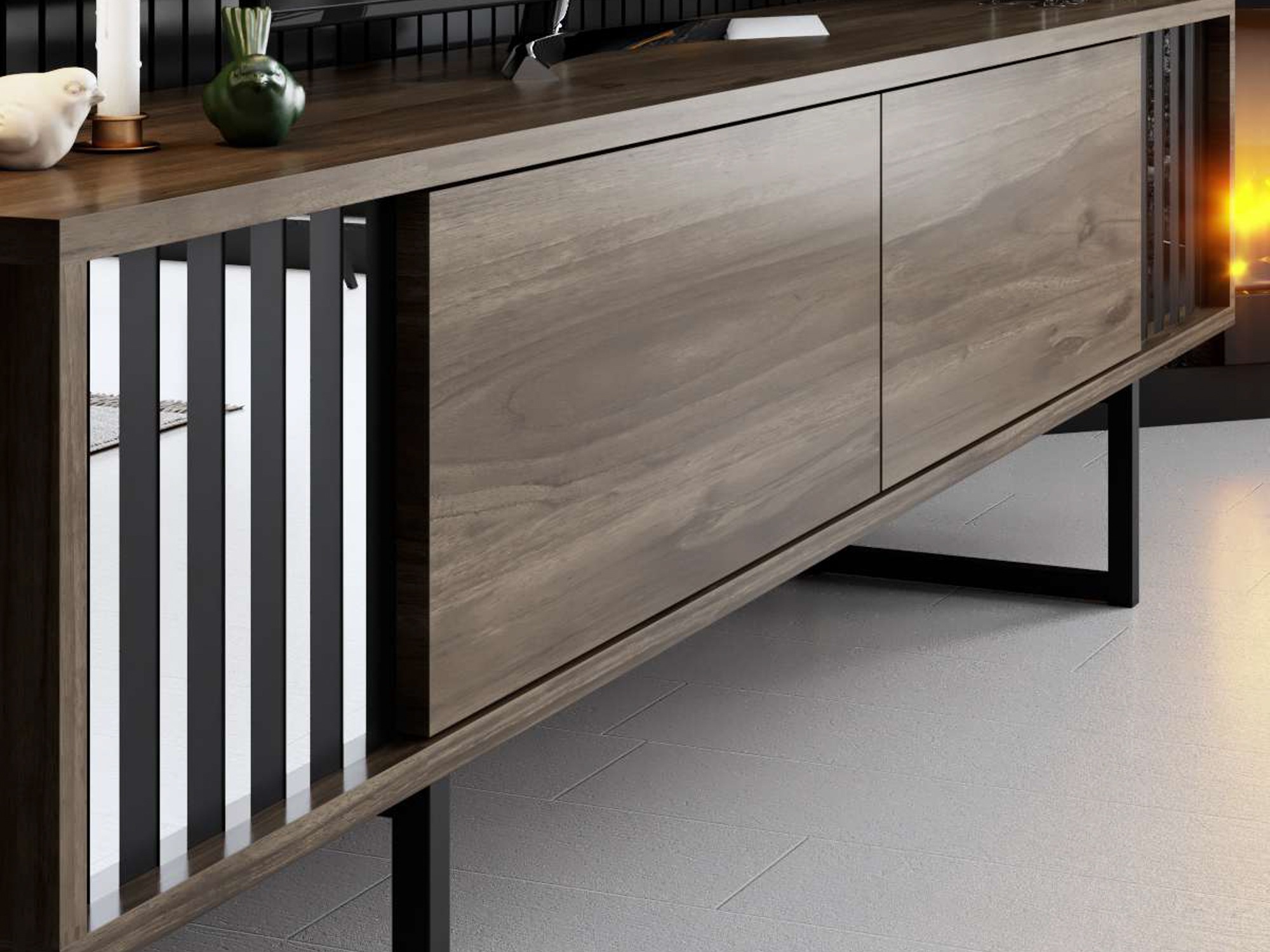 TV-állvány Kailua 2671 (Dió)