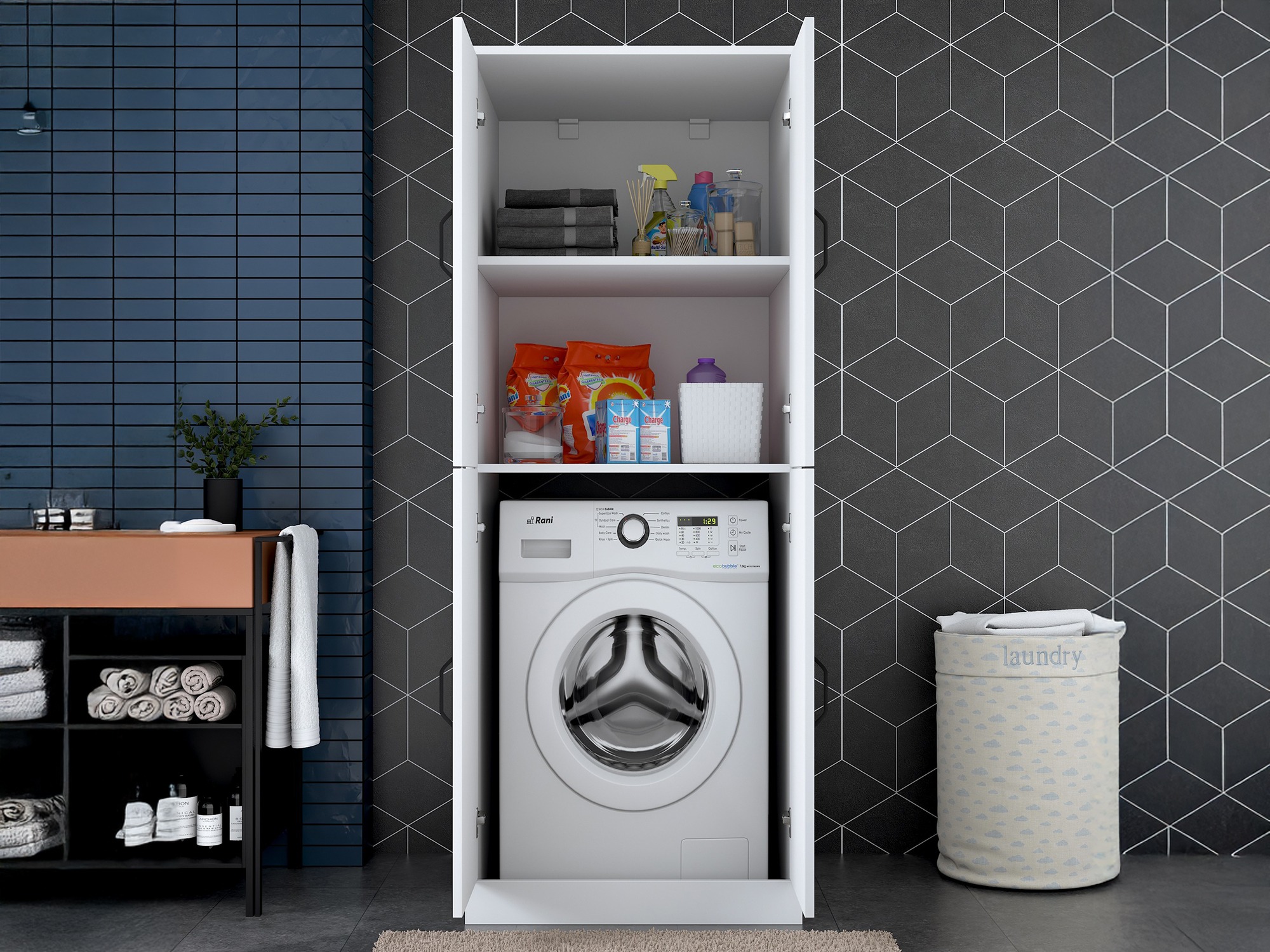 Fürdőszoba polc Kailua 2672