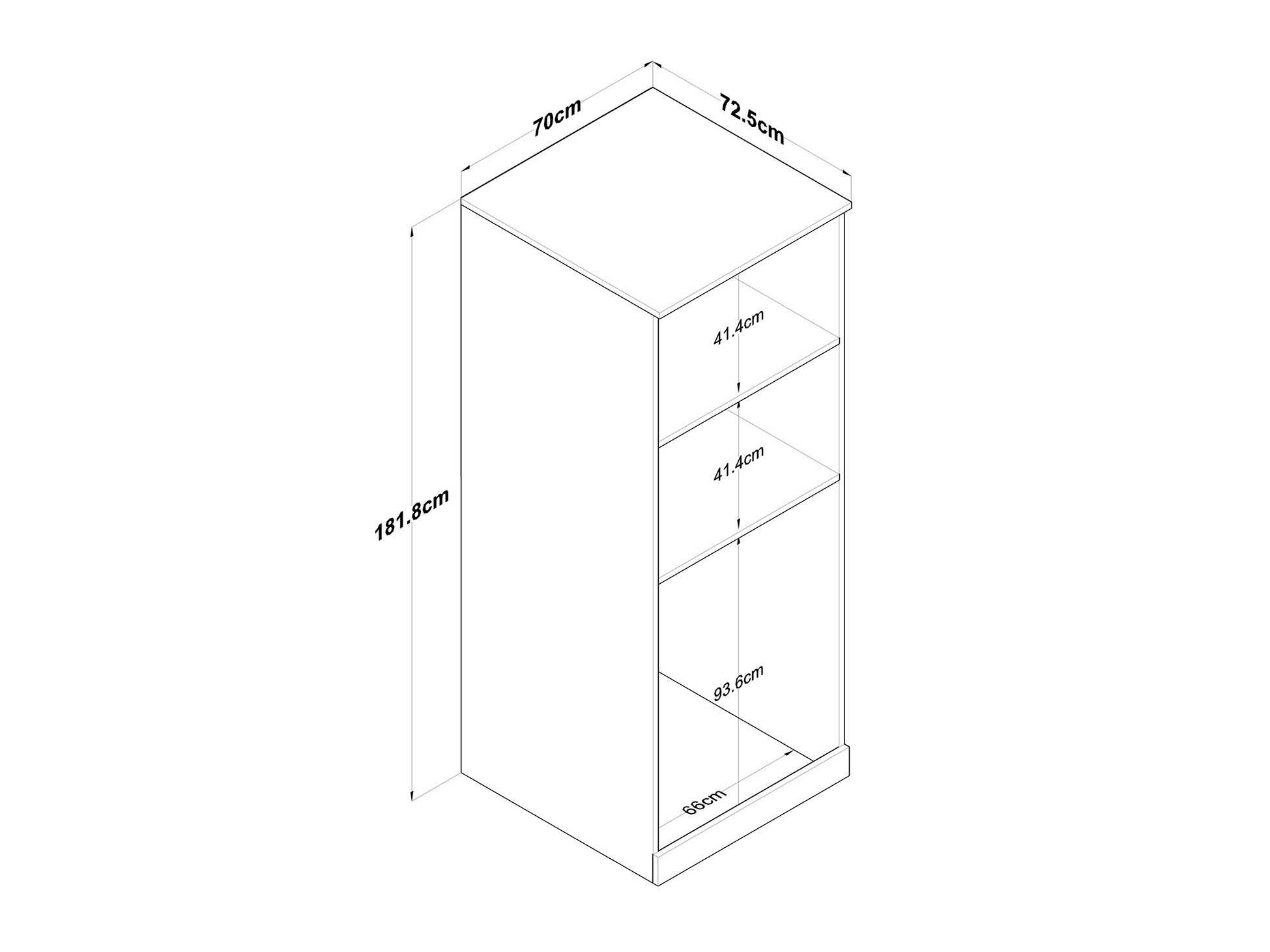 Fürdőszoba polc Kailua 2672