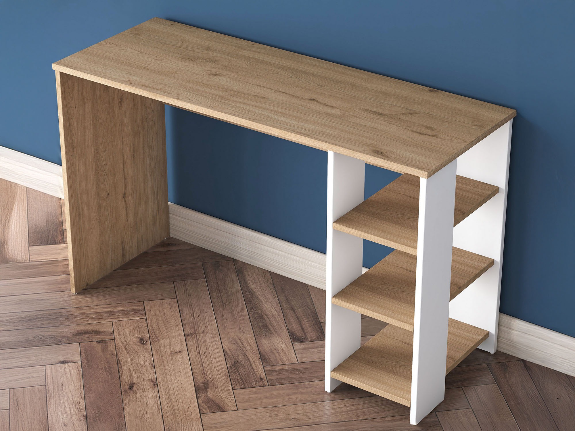 Íróasztal Catdelu 109 (Fehér + Dió)