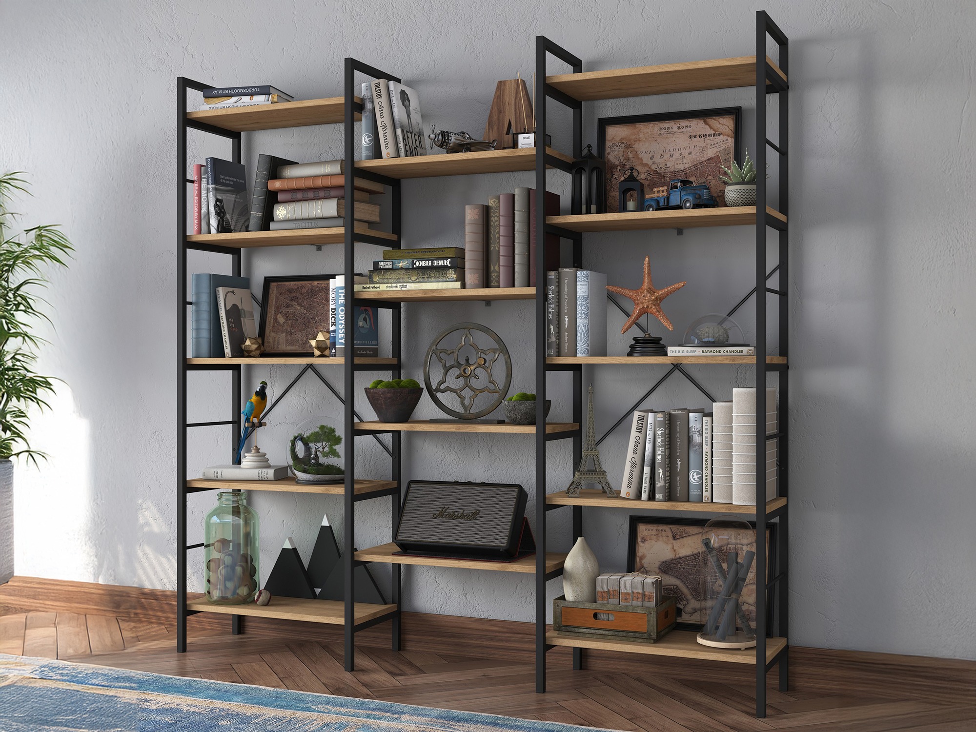 Könyvespolc Catdelu 111