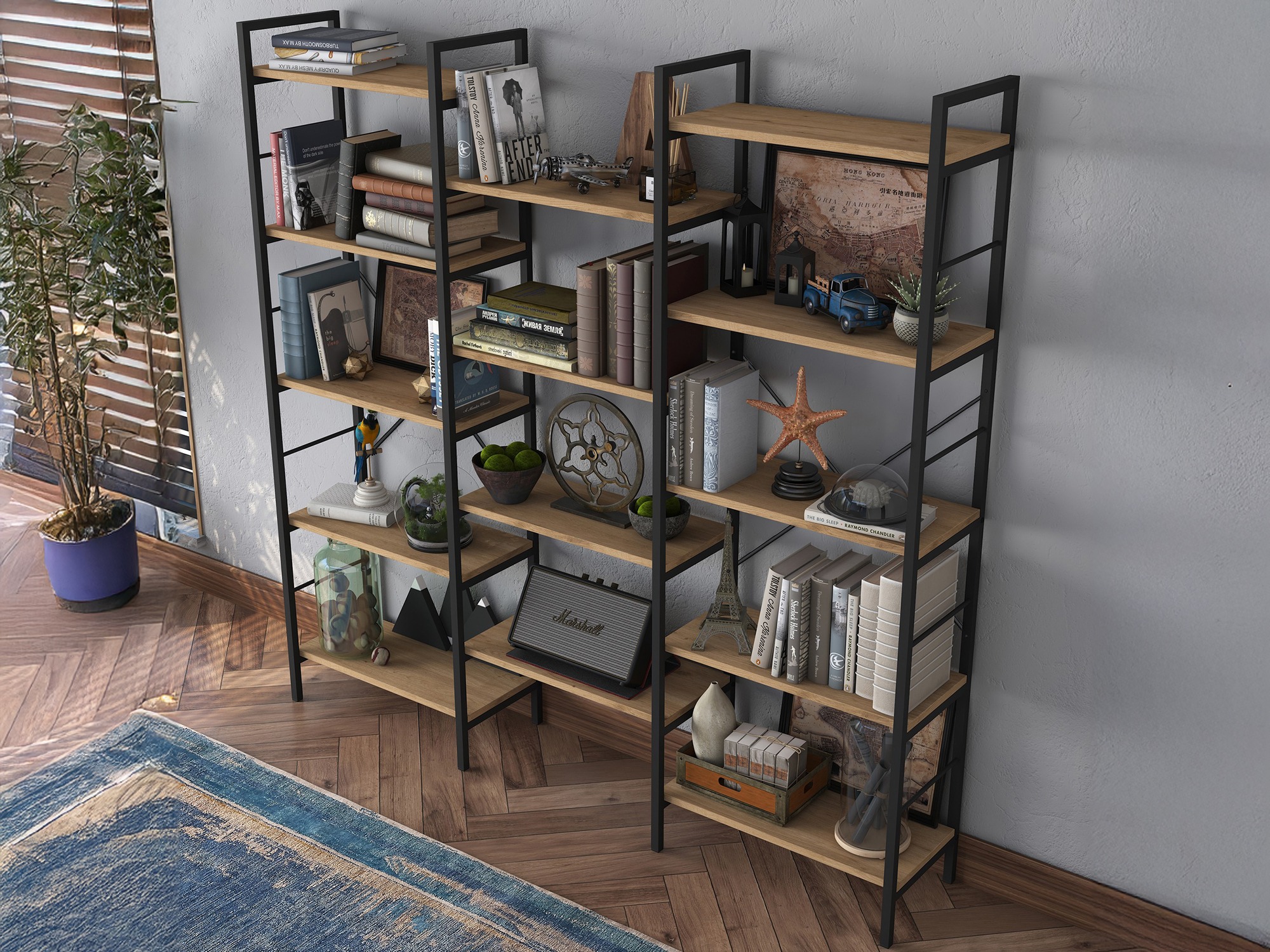 Könyvespolc Catdelu 111