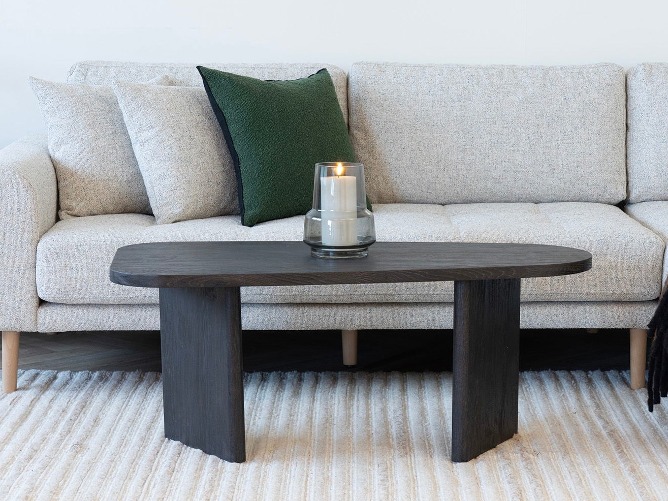 Dohányzóasztal Brea 123 (Sötét barna)