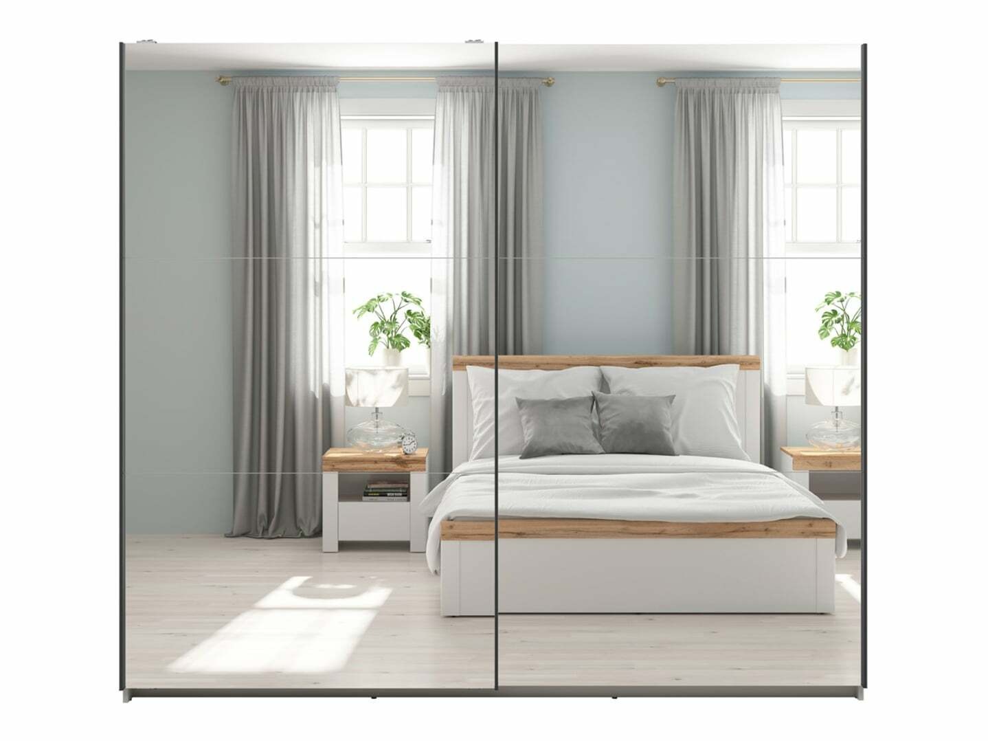 Gardróbszekrény Livevaro 122 (Kasmír)