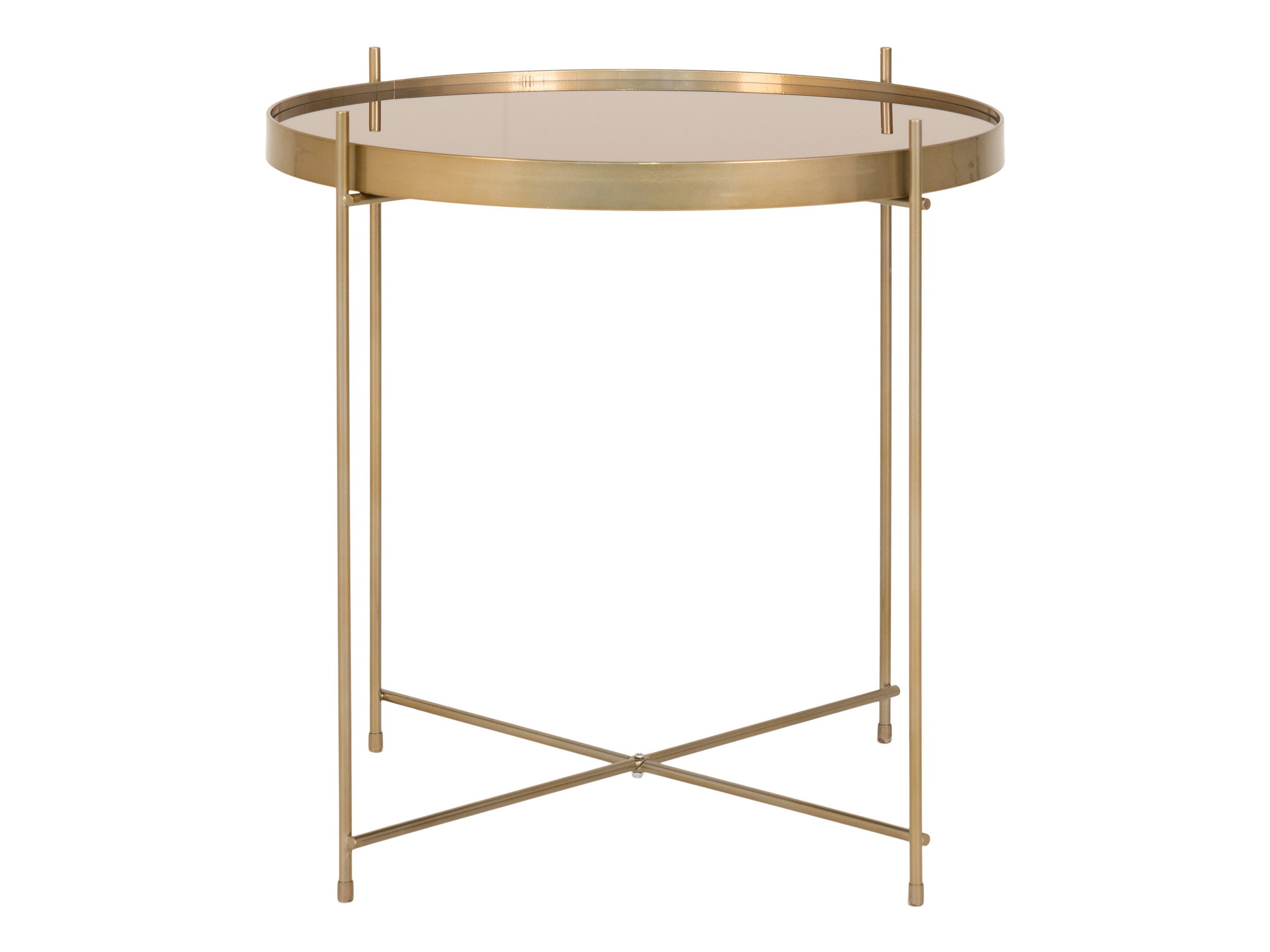 Dohányzóasztal Brea 129 (Aranysárga)