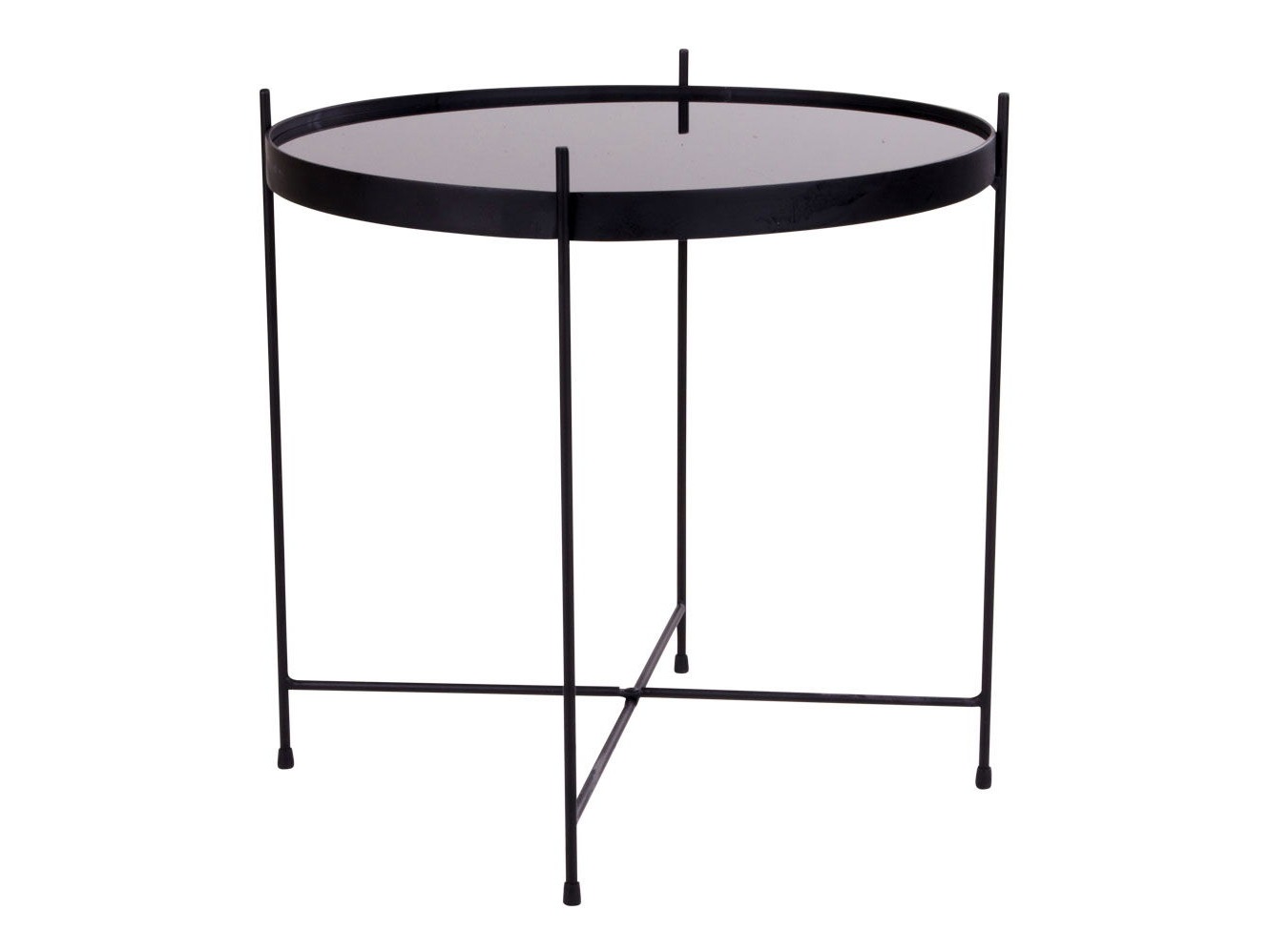 Dohányzóasztal Brea 129 (Fekete)