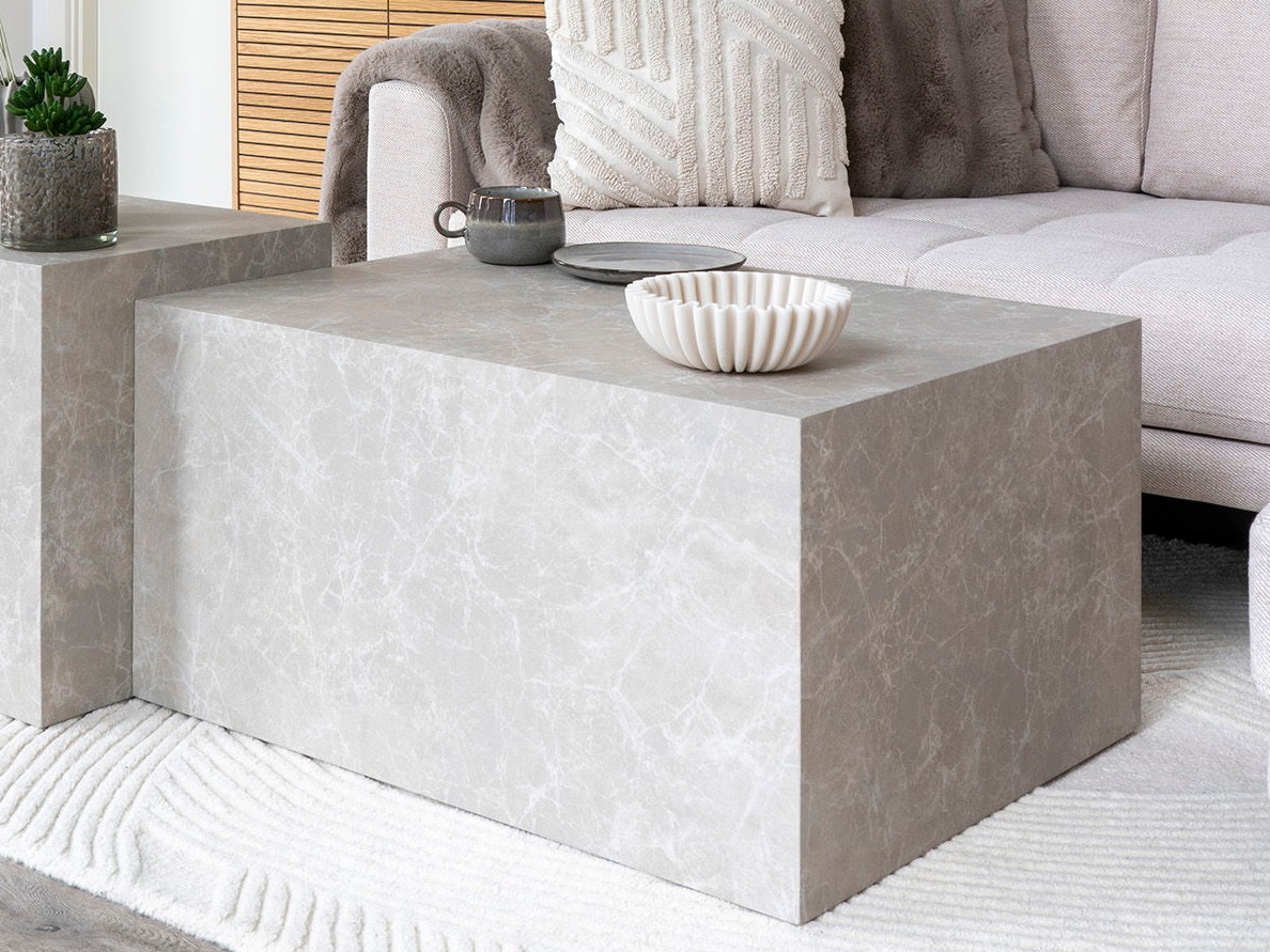 Dohányzóasztal Catavie 102 (Szürke márvány)