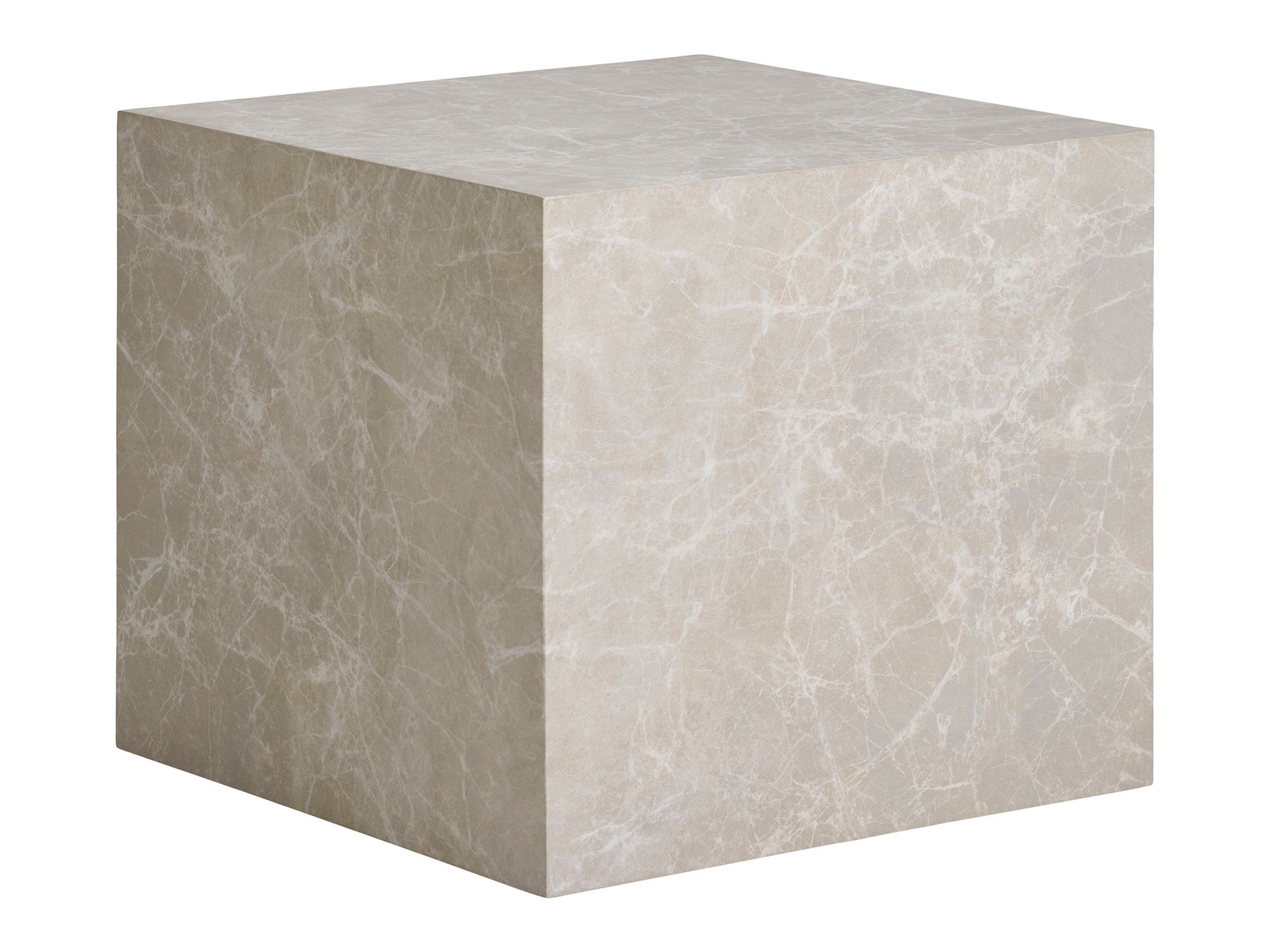 Dohányzóasztal szett Catavie 103 (Bézs + Szürke márvány)