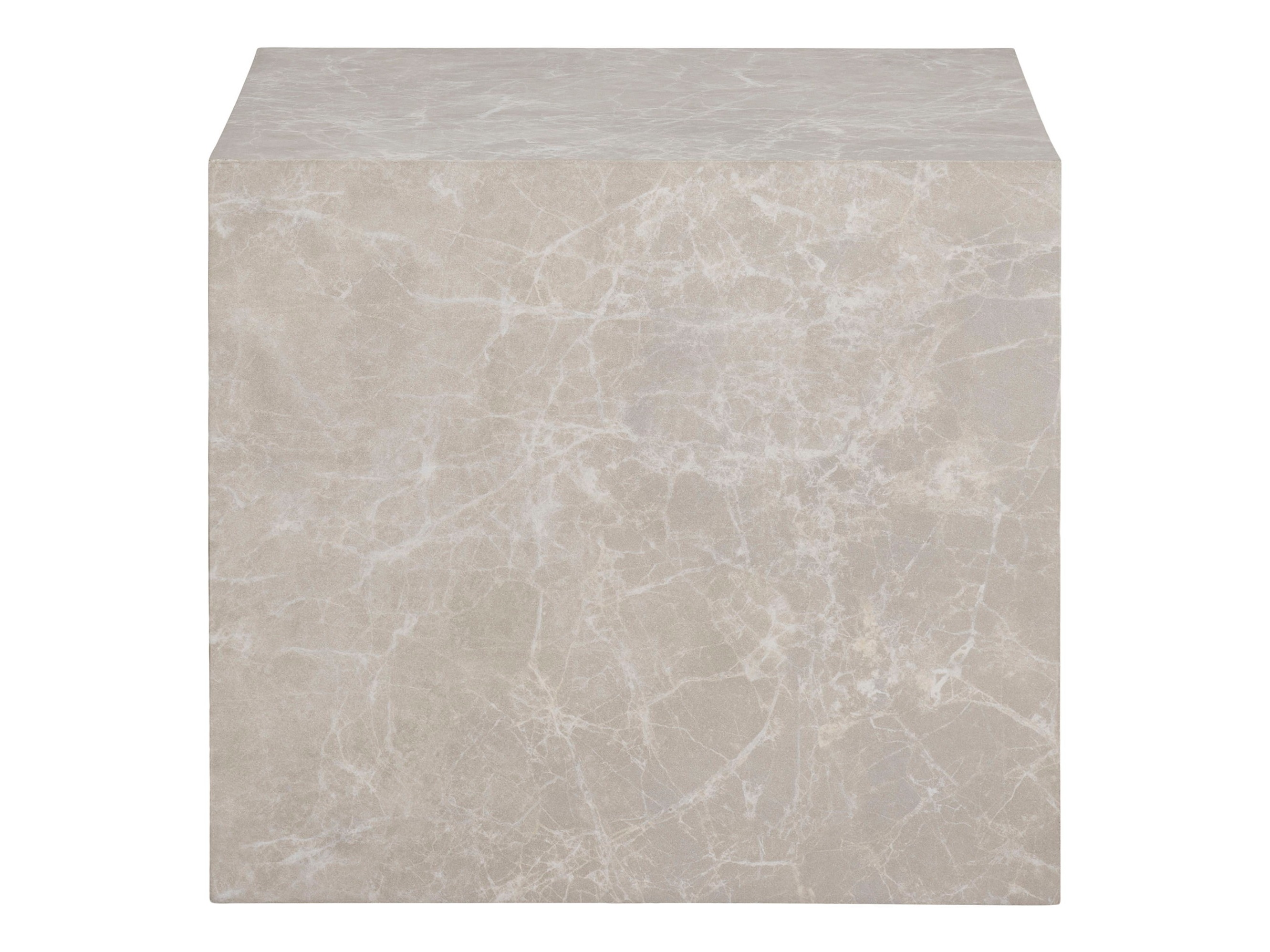 Dohányzóasztal szett Catavie 103 (Bézs + Szürke márvány)