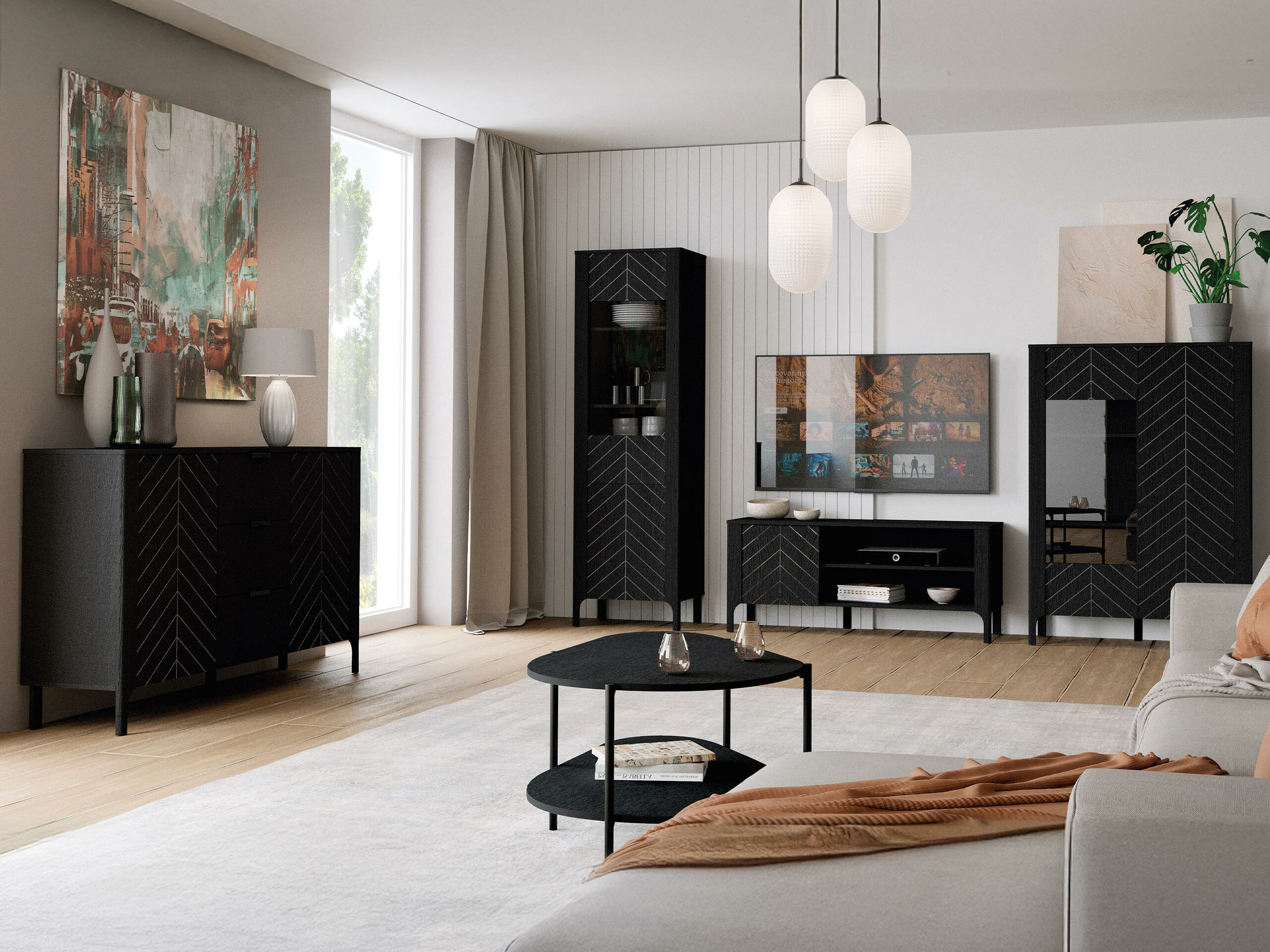 Dohányzóasztal Mavtoru 109 (Fekete)