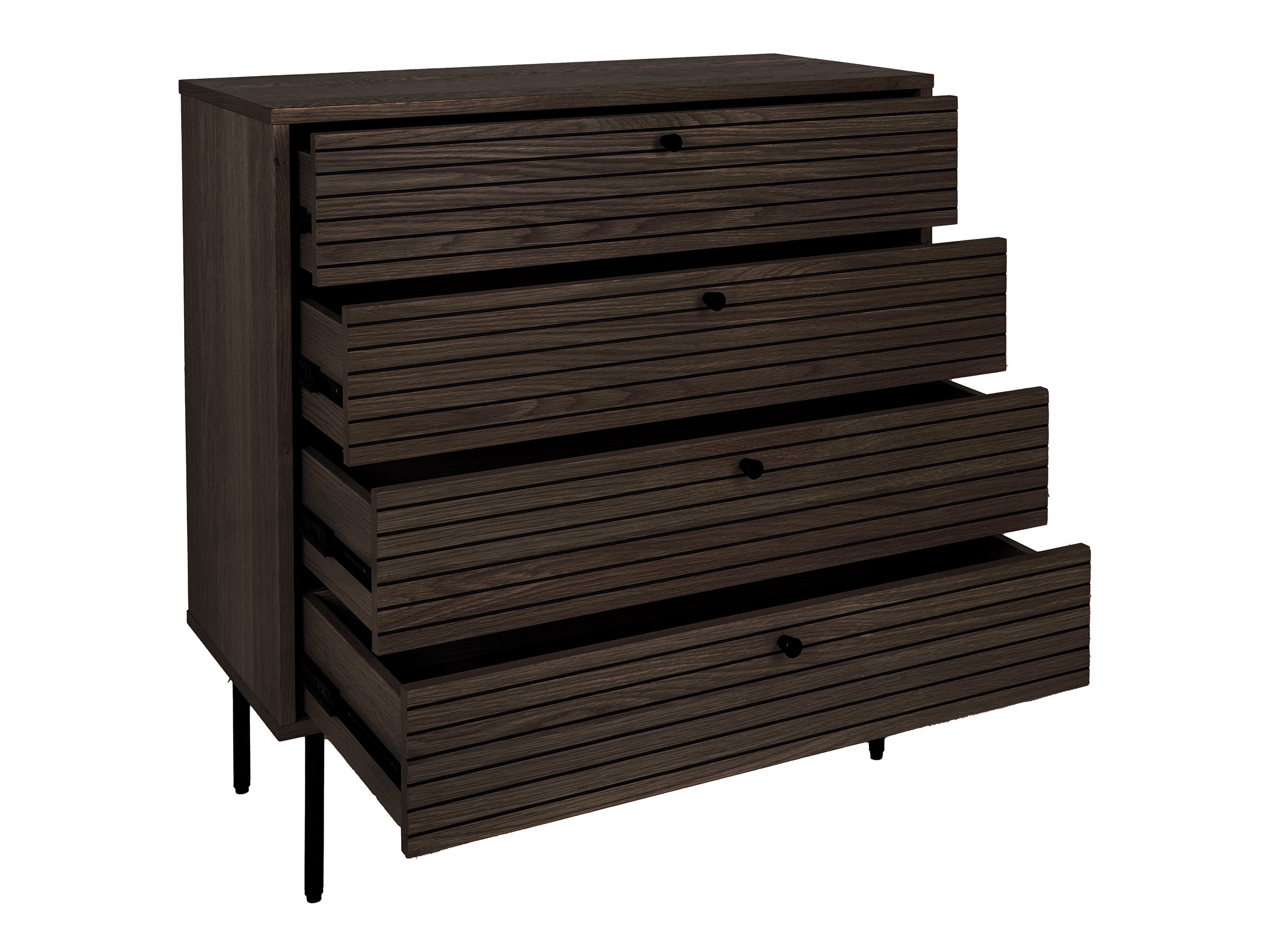 Komód Elbelme 104 (Sötét tölgy)